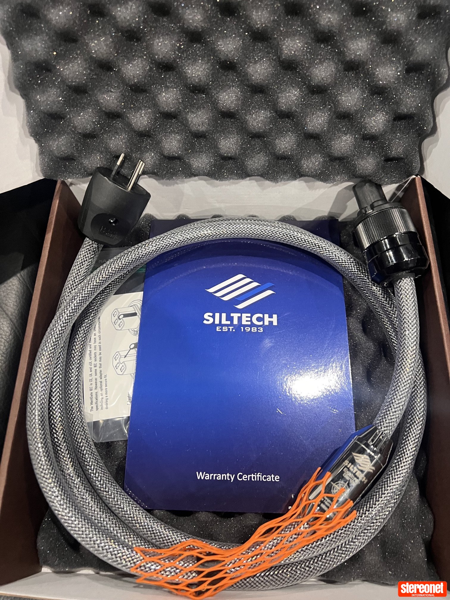 Siltech Cables Siltech Explorer 270P Power Cable - 2.0m / 10A AU Plugs Power Cable