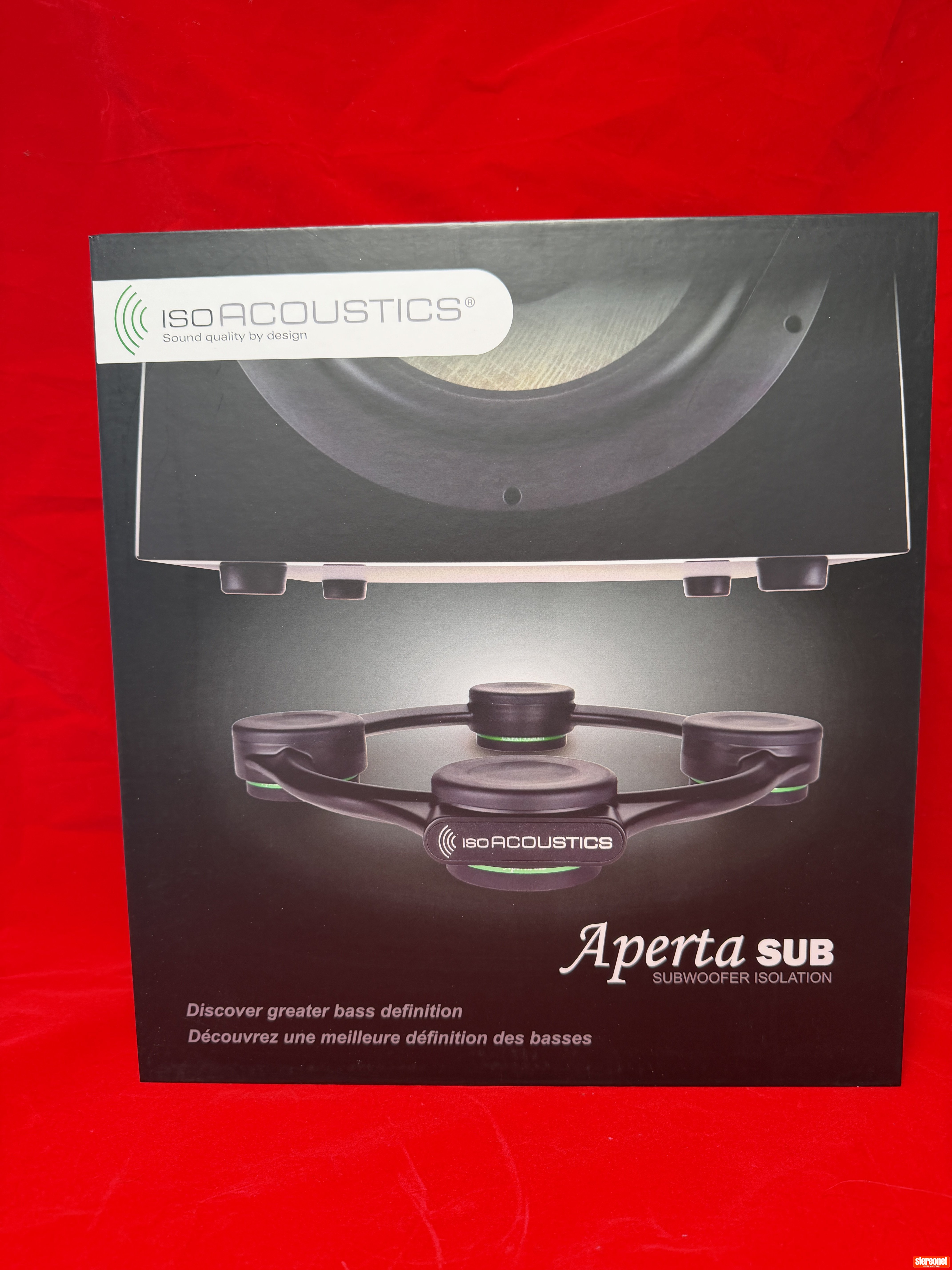 IsoAcoustics Aperta Subwoofer Isolation Stand Speaker Isolators