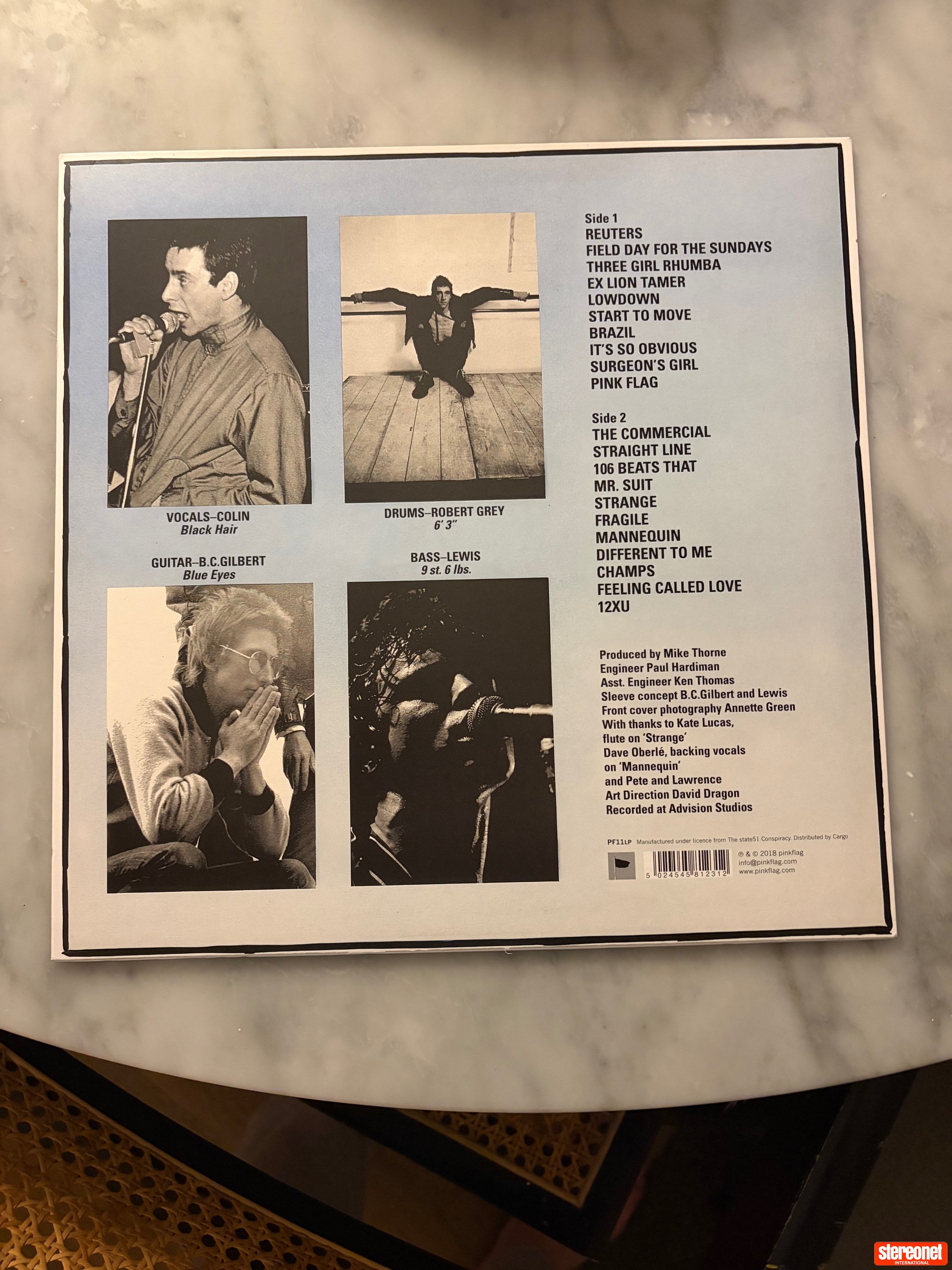 Wire - Pink Flag Vinyl Record (LP)