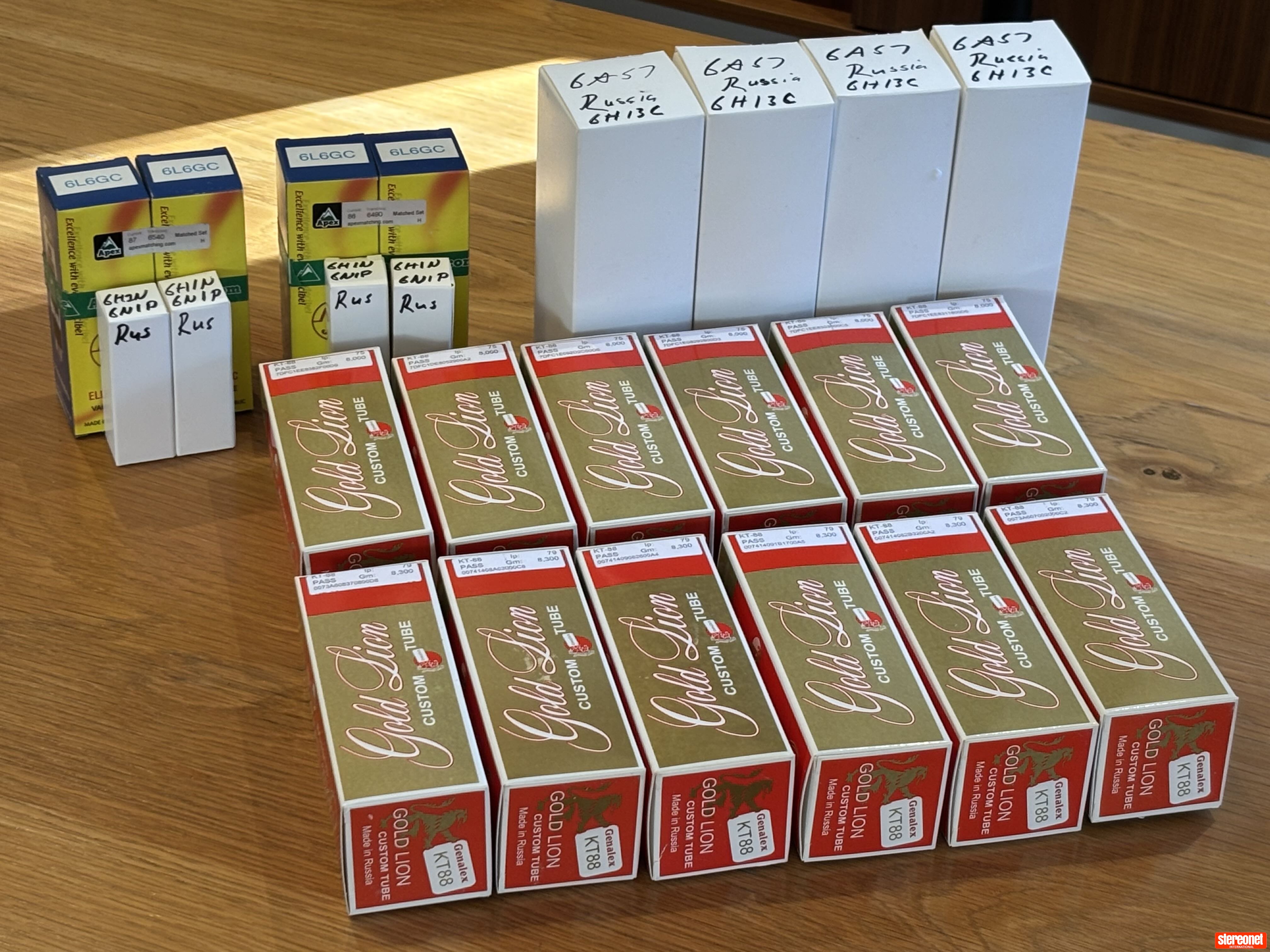 Genalex Gold Lion KT88 Valves/Tubes