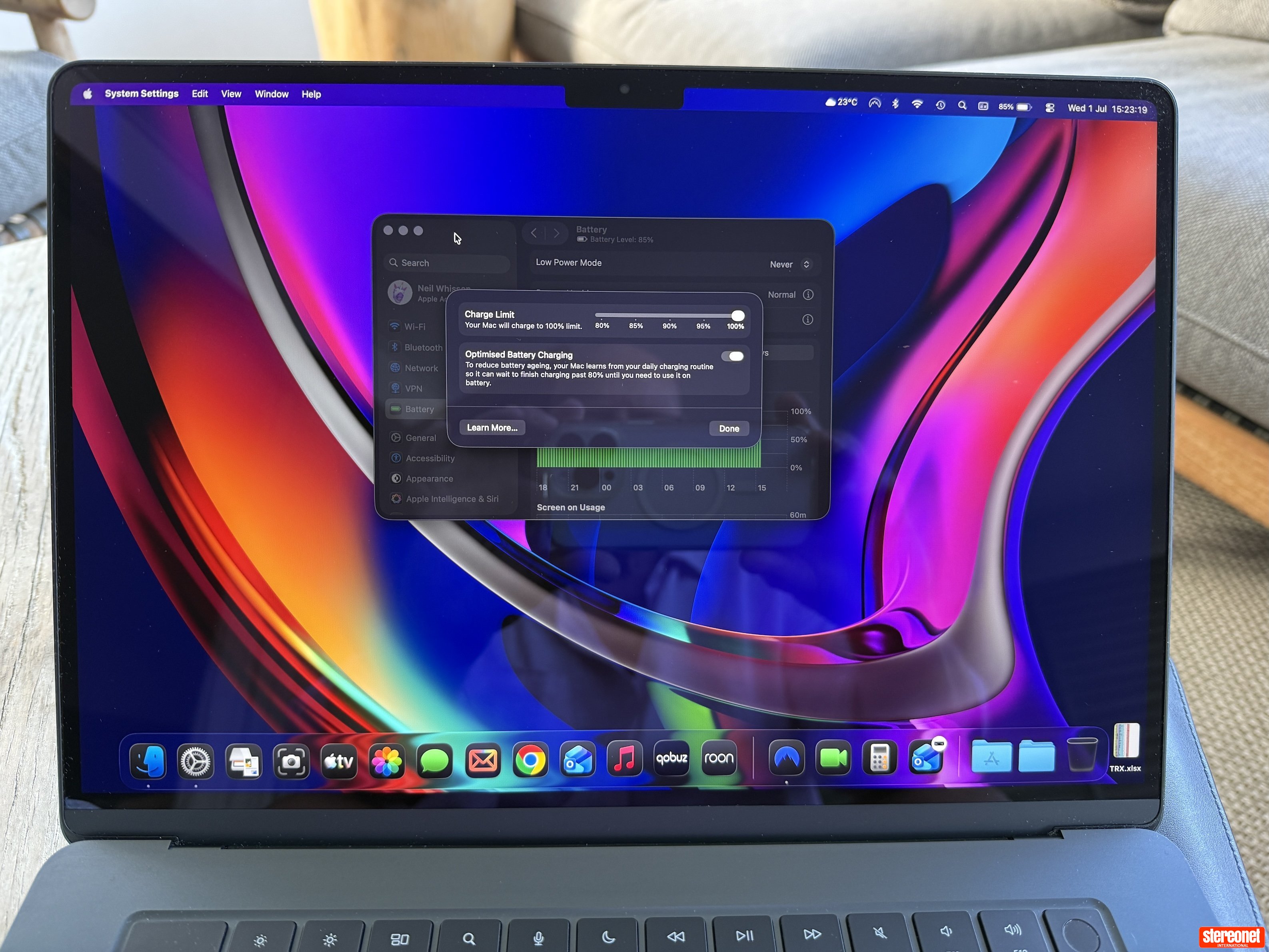 MacBook Air 15" M4 10-Core CPU 10-Core GPU 16/512GB Midnight 2025 Laptop