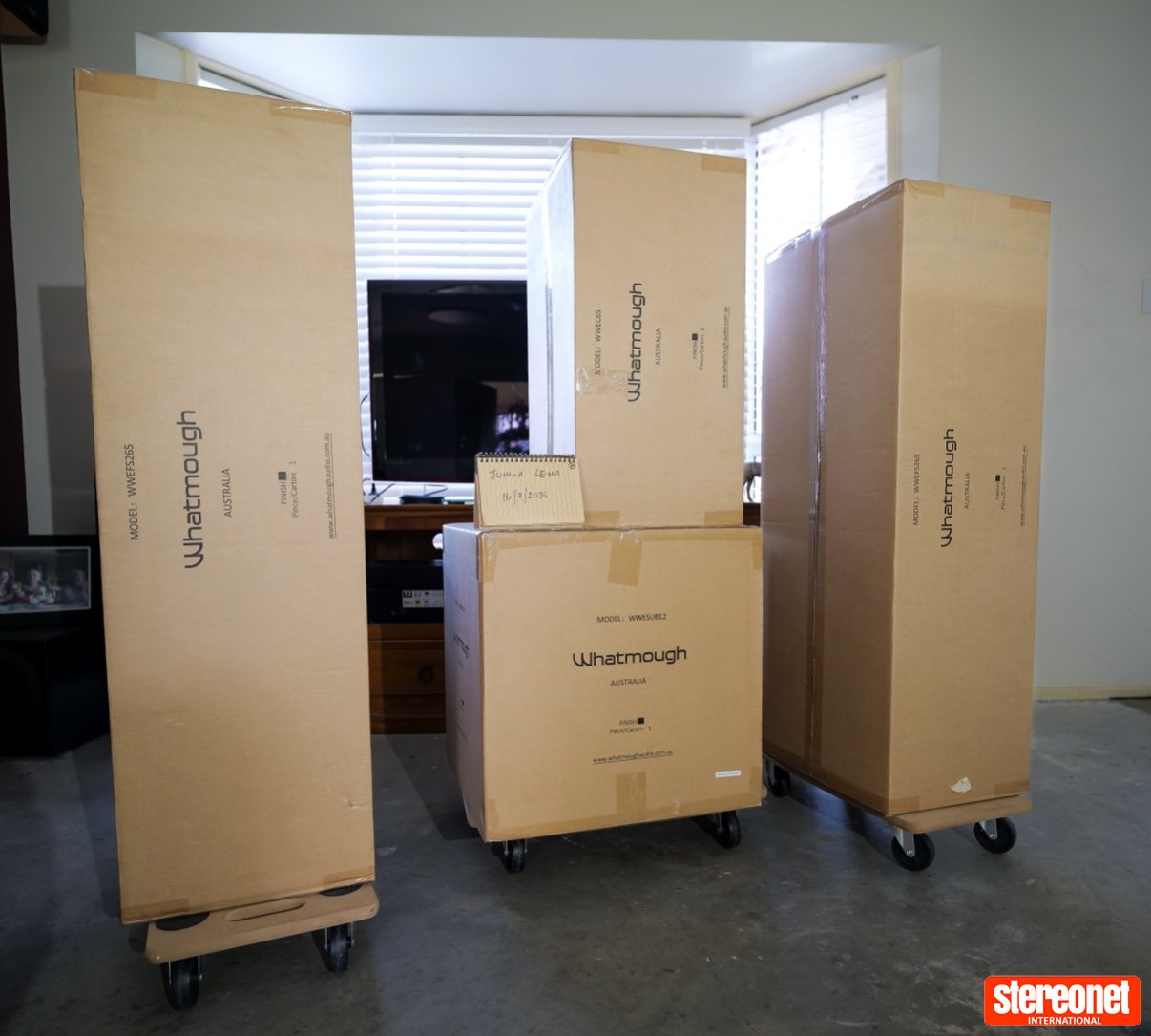Whatmough Audio WWEFS265, WWEC65, WWESUB12 Loudspeaker Package