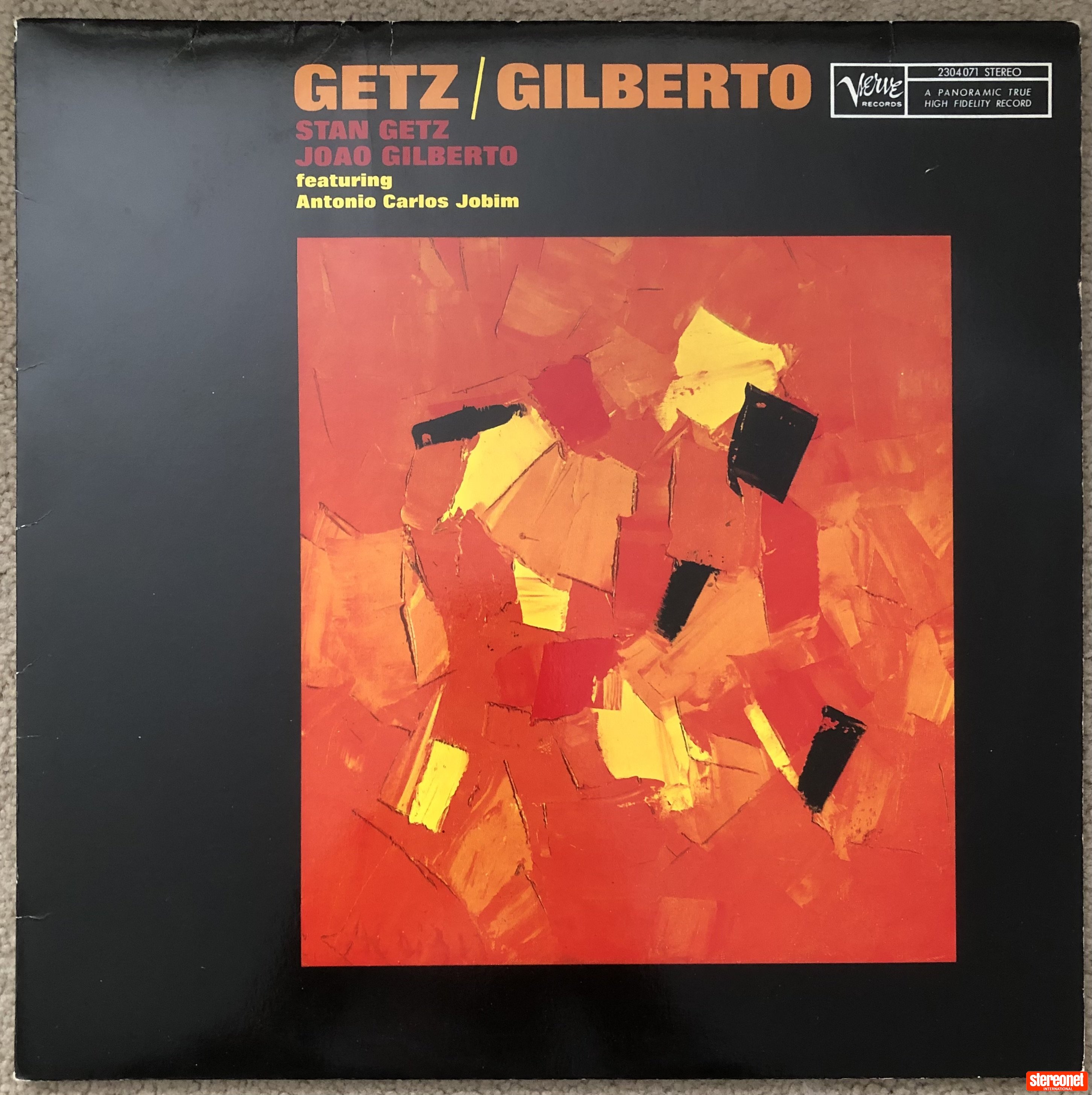 Stan Getz / Joao Gilberto - Getz / Gilberto Vinyl Record (LP)