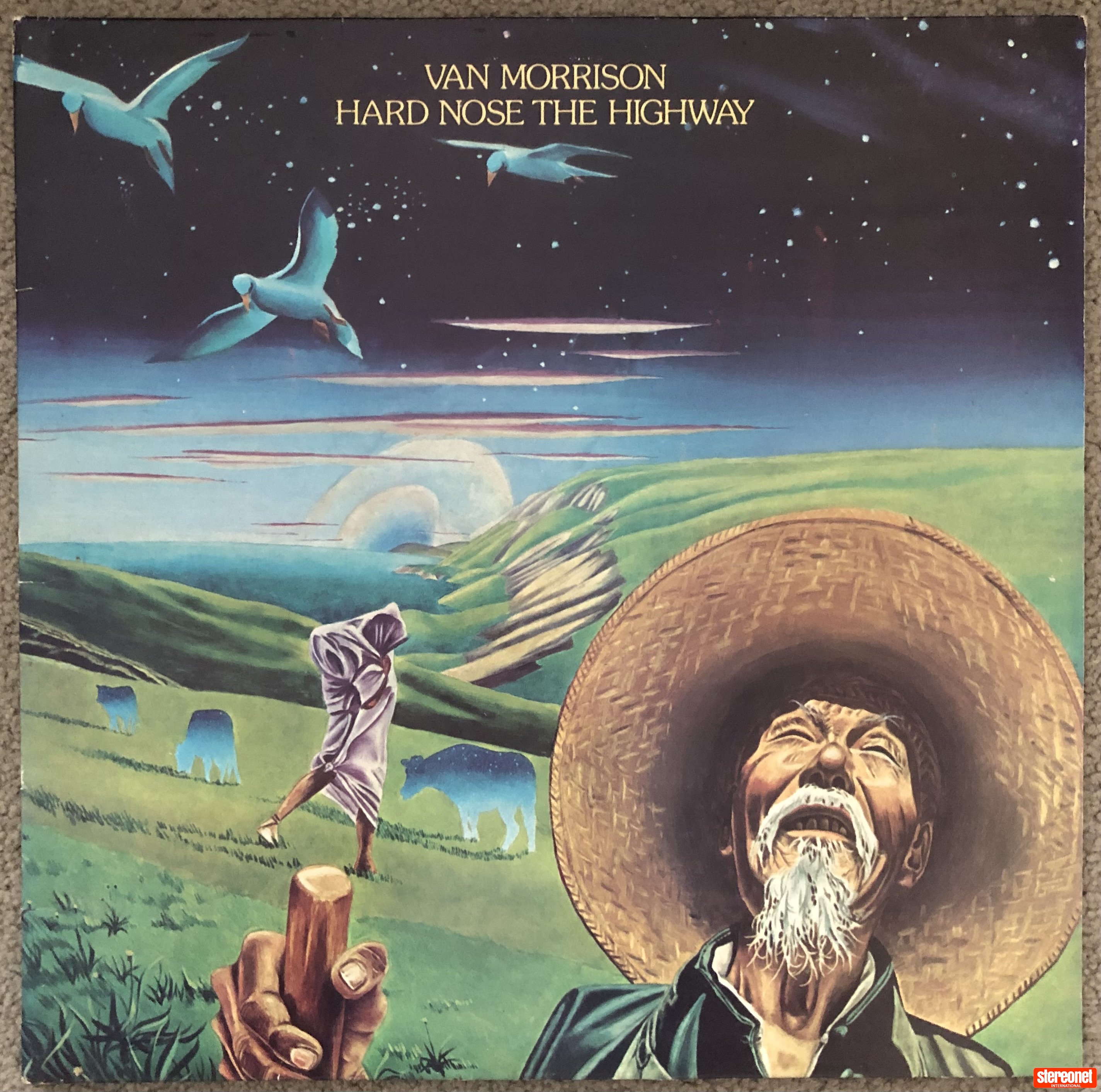 Van Morrison - Hard Nose The Highway Vinyl Record (LP)