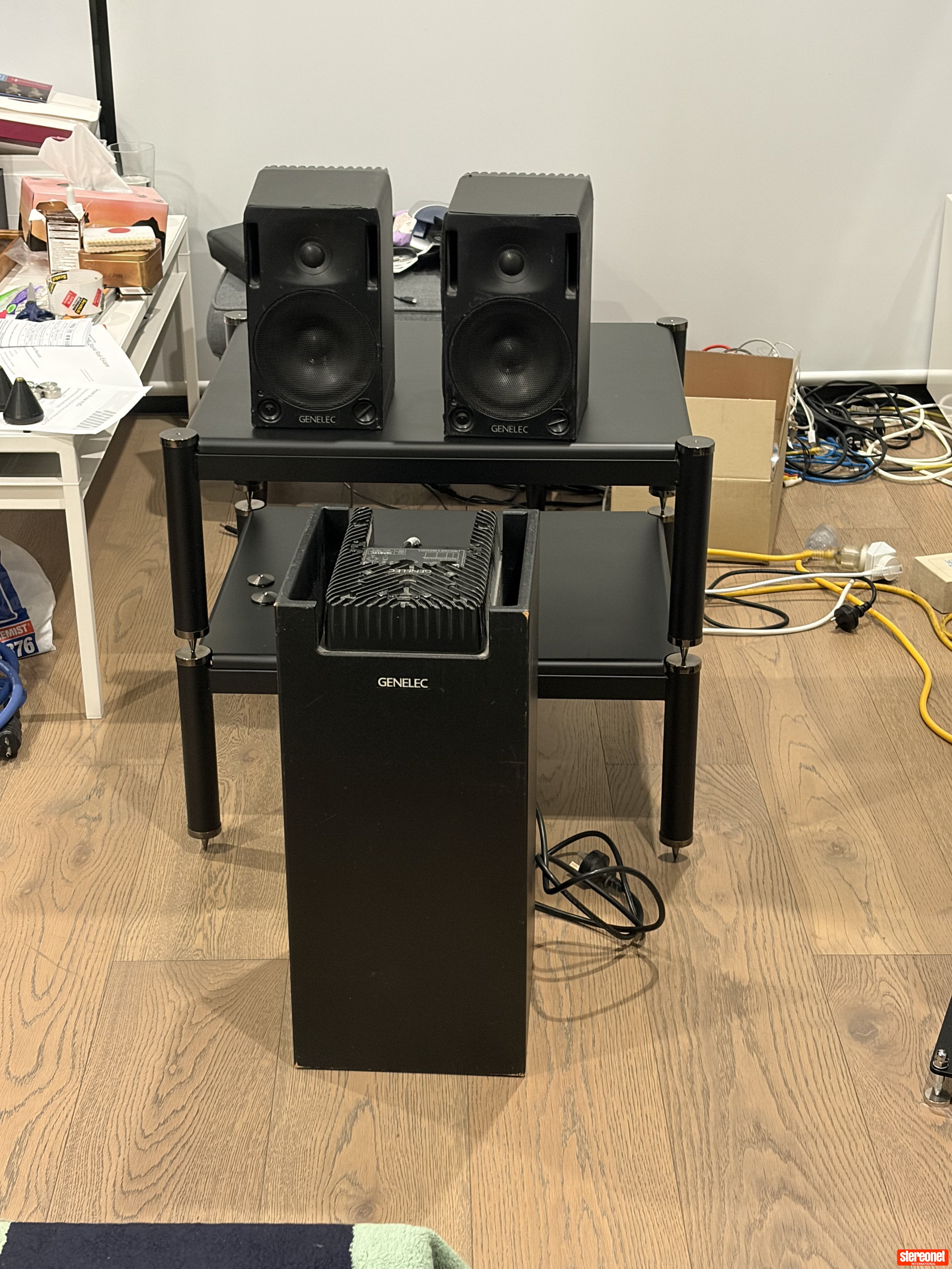 Genelec 1029A 1091A Active Studio Monitors