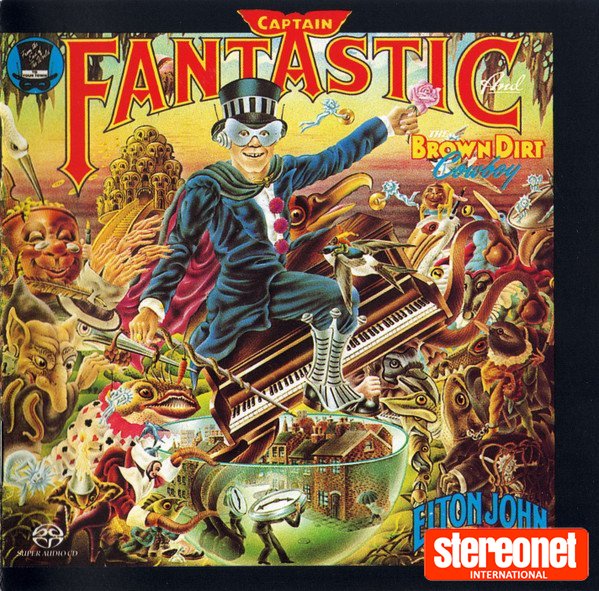 ELTON JOHN – CAPTAIN FANTASTIC AND THE BROWN DIRT COWBOY / SACD / HYBRID / MULTICHANNEL / REMASTERED / SACD