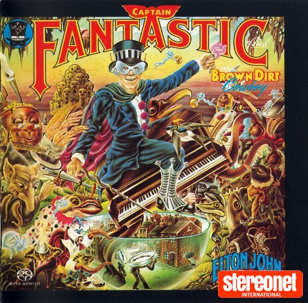 ELTON JOHN – CAPTAIN FANTASTIC AND THE BROWN DIRT COWBOY / SACD / HYBRID / SURROUND MULTICHANNEL / REMASTERED / SACD
