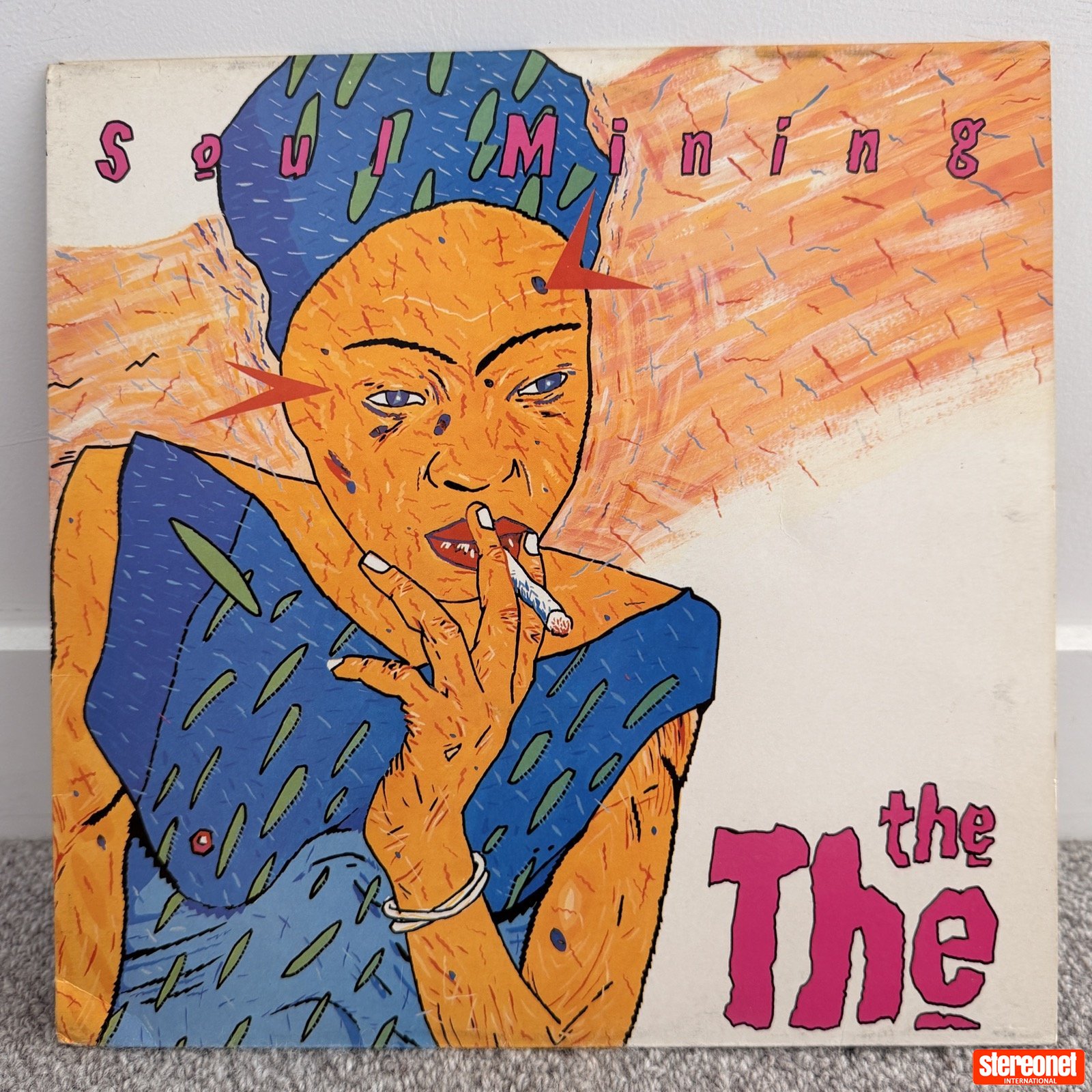 The The – Soul Mining [UK PRESSING 1983 LP] VG+/VG+ Vinyl Record (LP)