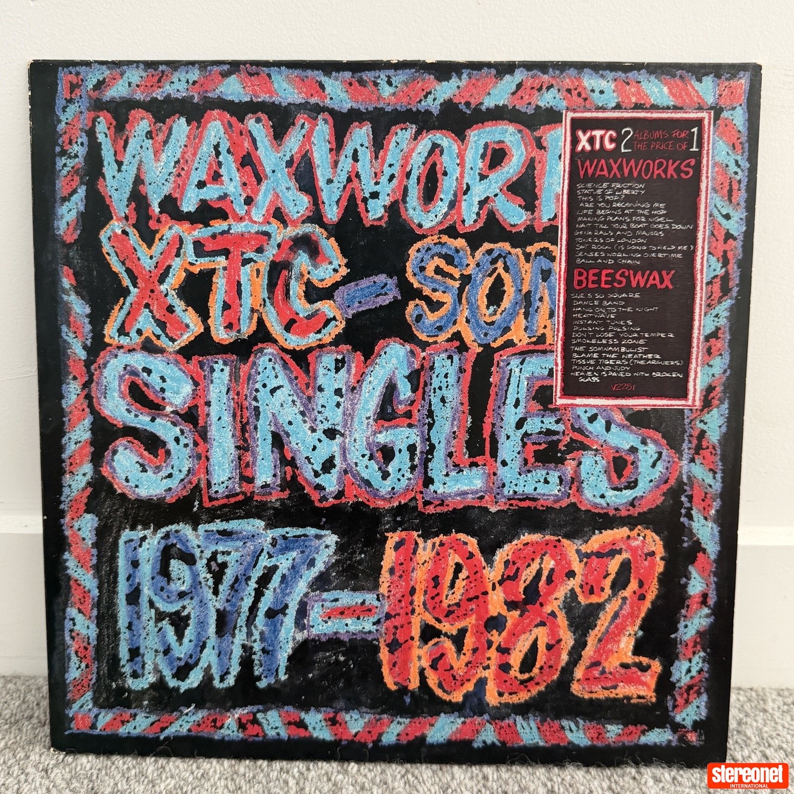 XTC – Waxworks: Some Singles 1977-1982 [UK 1st Pressing 1982] EX/EX Vinyl Record (LP)