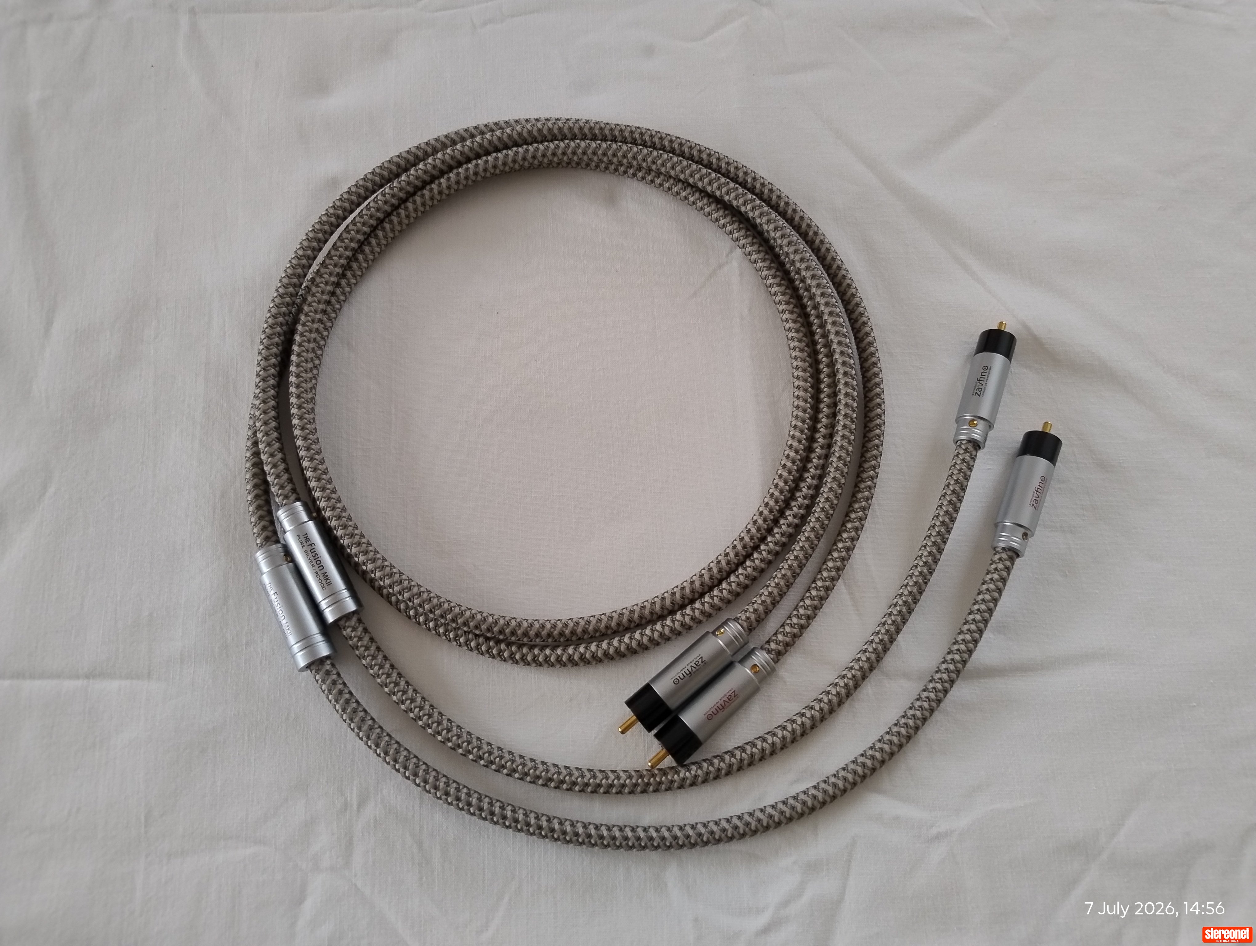 Zavfino Fusion MkII Interconnect Cables (RCA)