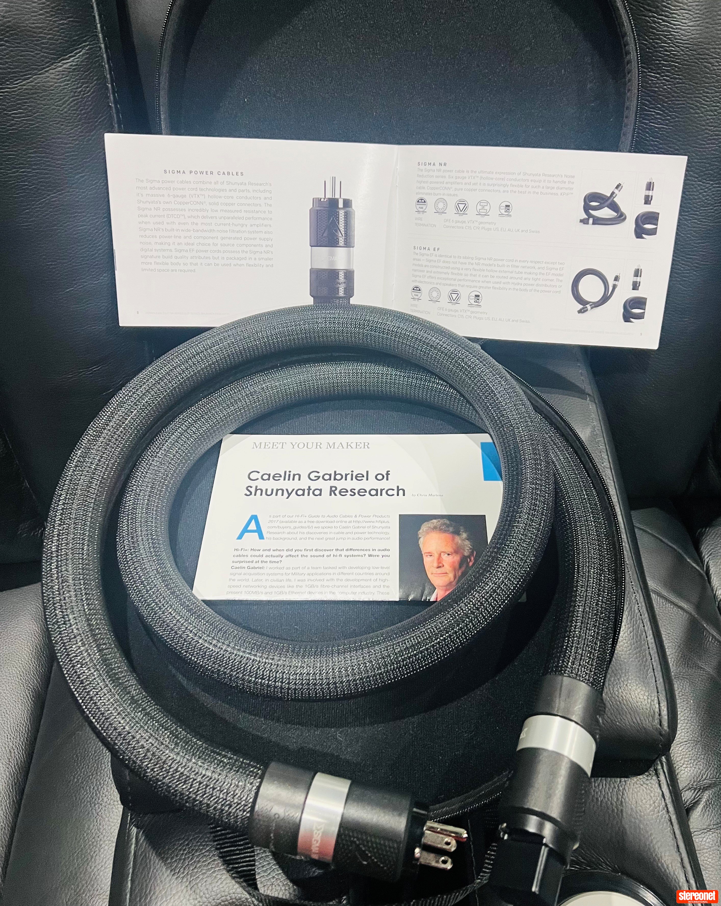 Shunyata SIgma NR C19 Power Cable