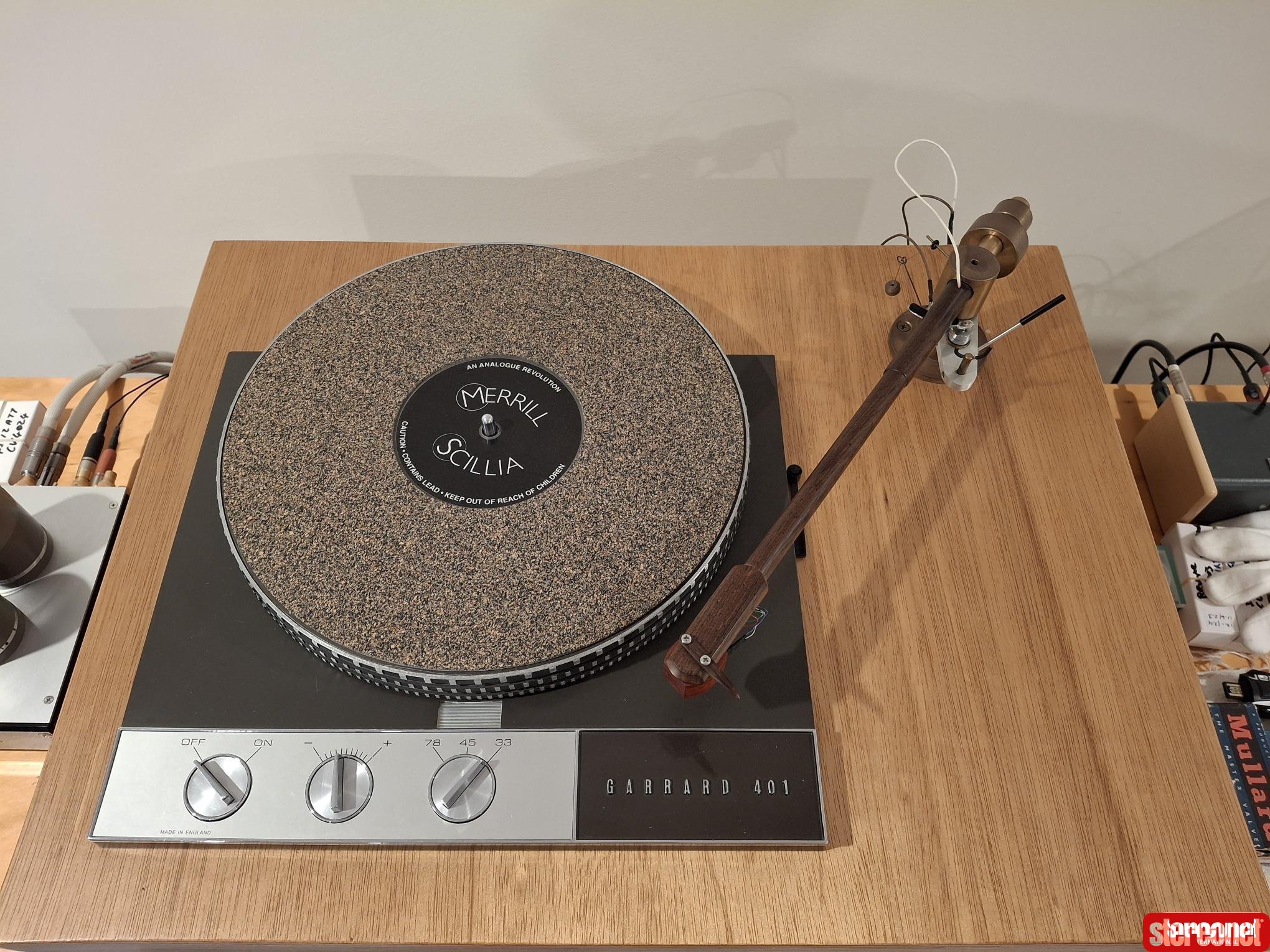 Analog Instruments Apparation Tonearm