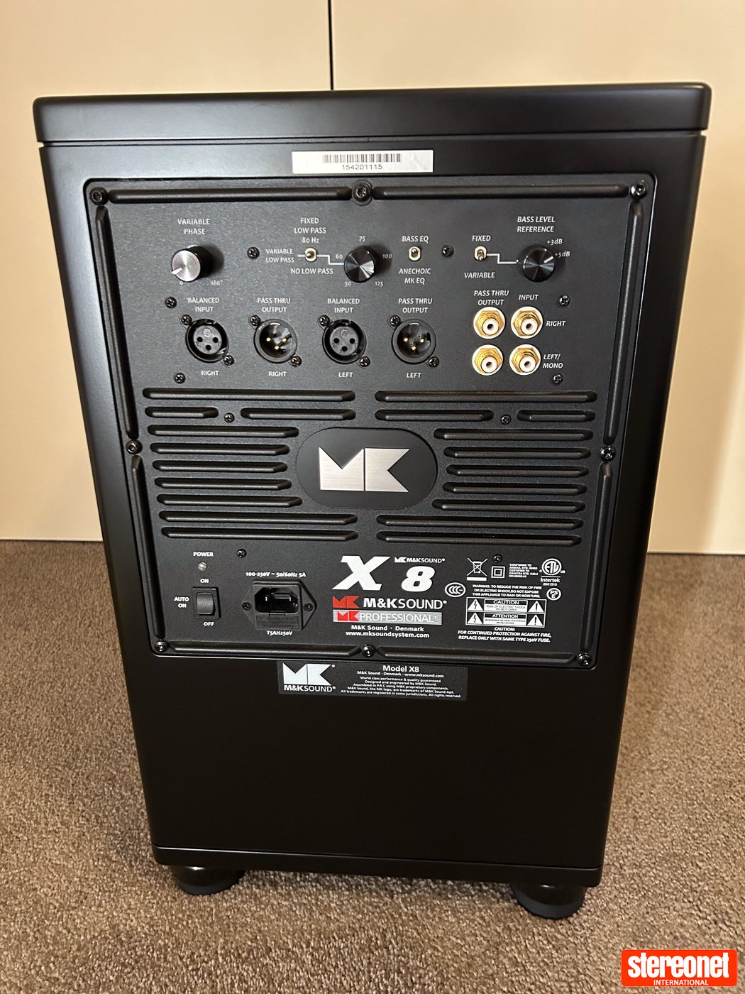 M&K Sound X8 Subwoofer