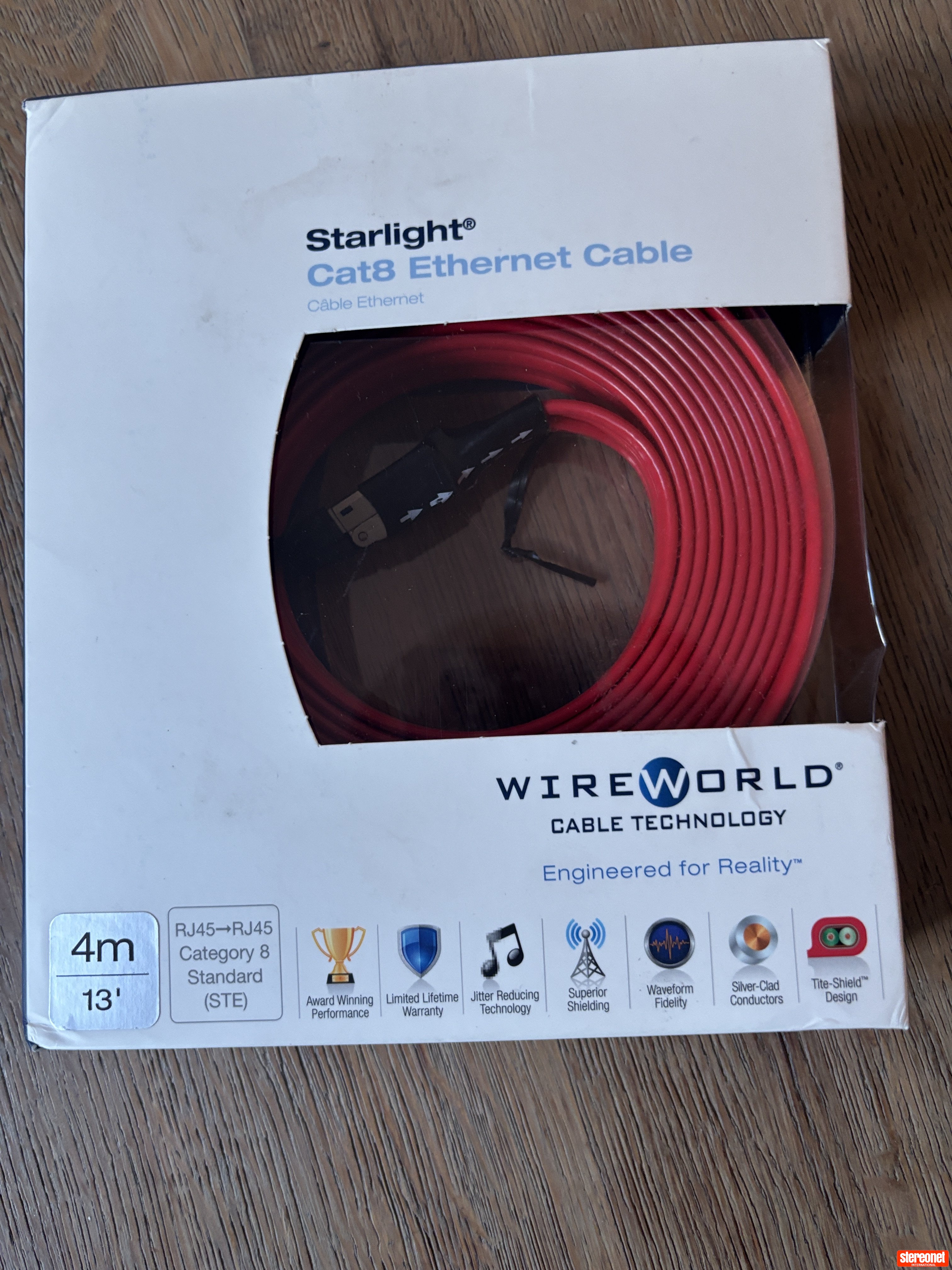 Wireworld Starlight 8 Twinax Ethernet Cable