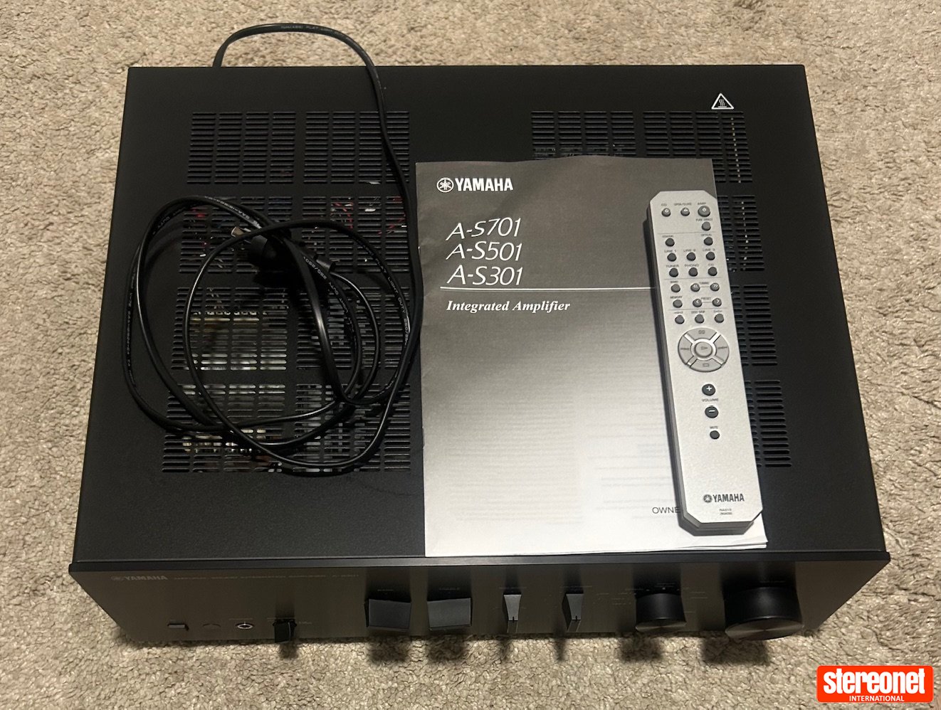 Yamaha AS301 Integrated Amplifier (Solid State)