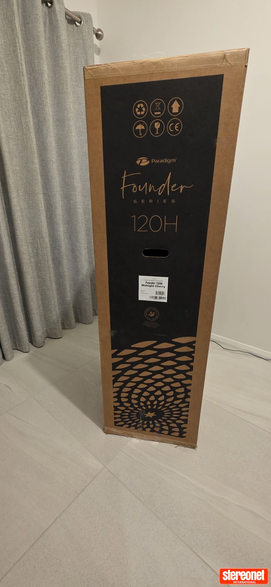 Paradigm Founder series 120h, Floorstanding Loudspeakers