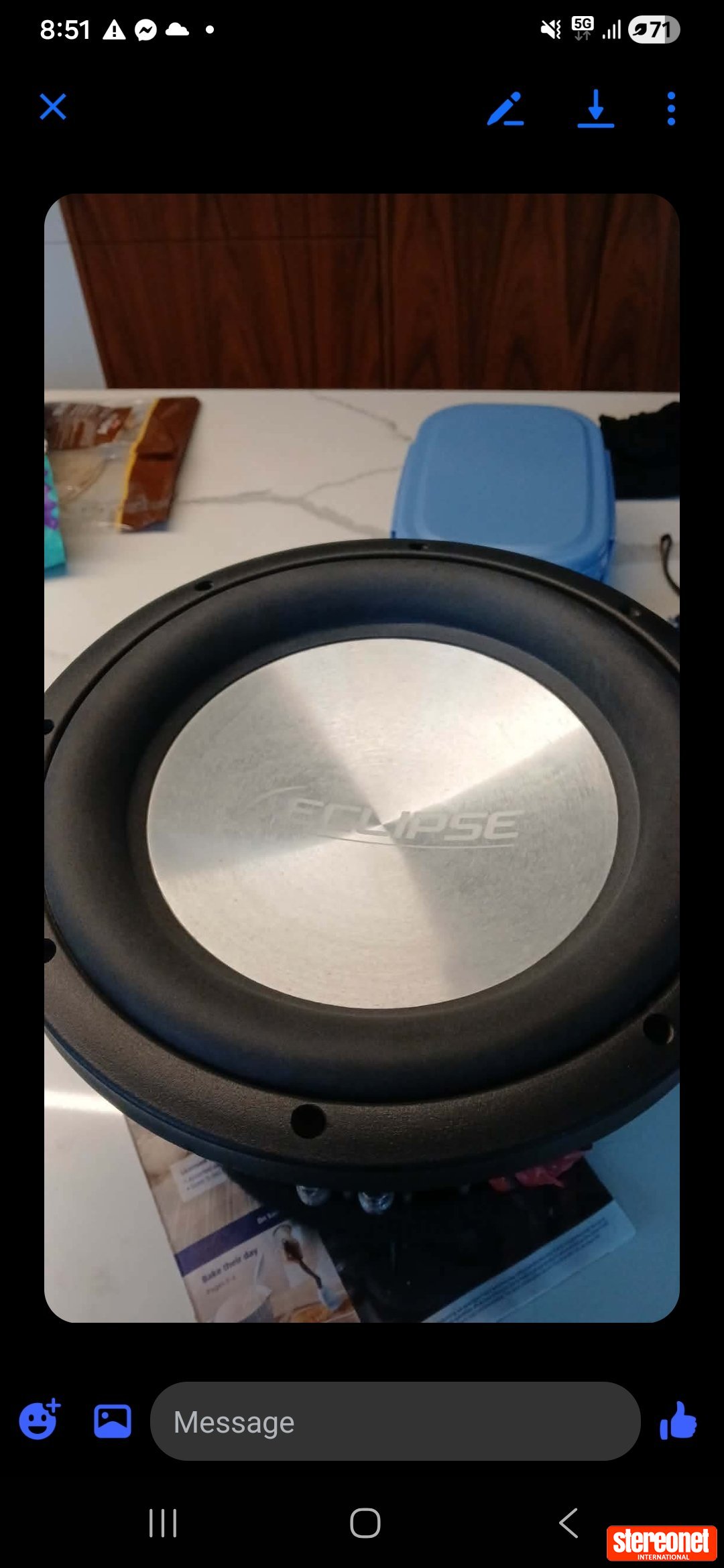 Eclipse SW8000 Subwoofer Car Stereo
