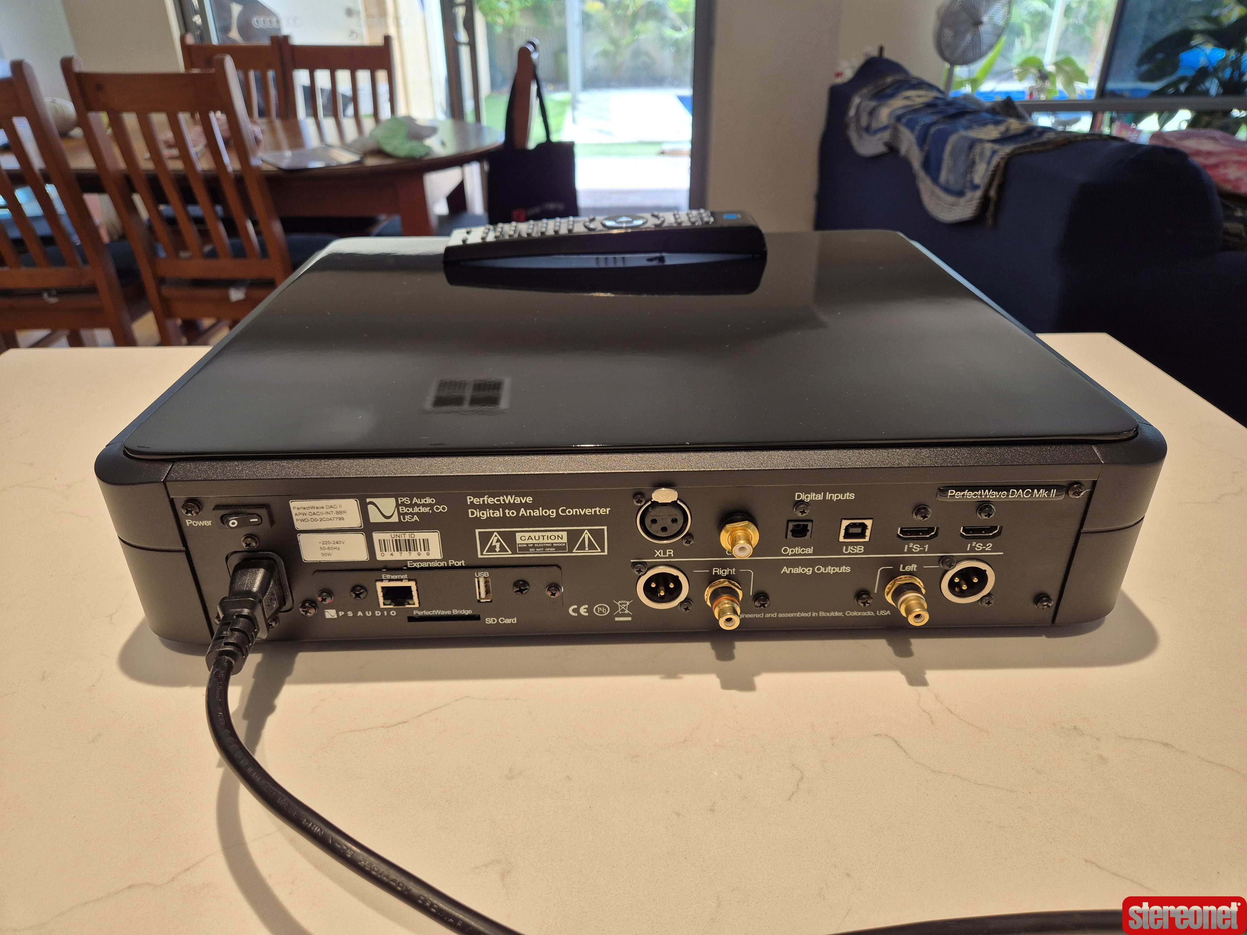 PS Audio Perfectwave DAC MKII Digital Analog Converter (DAC)