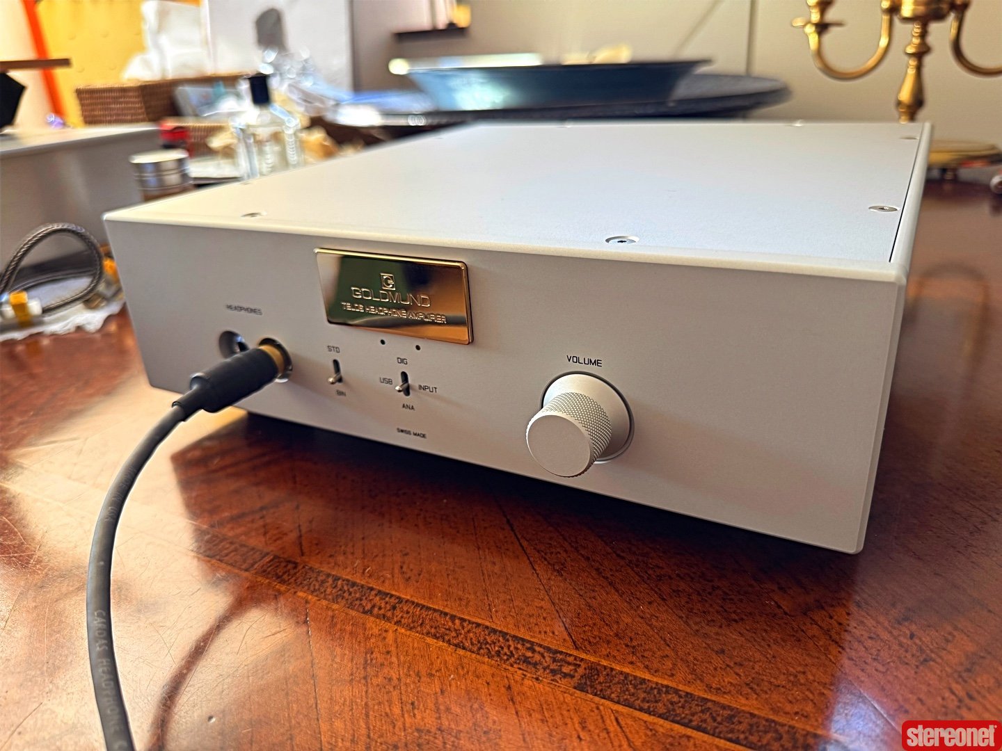 Goldmund Telos THA3 Headphone Amplifier (with DAC)