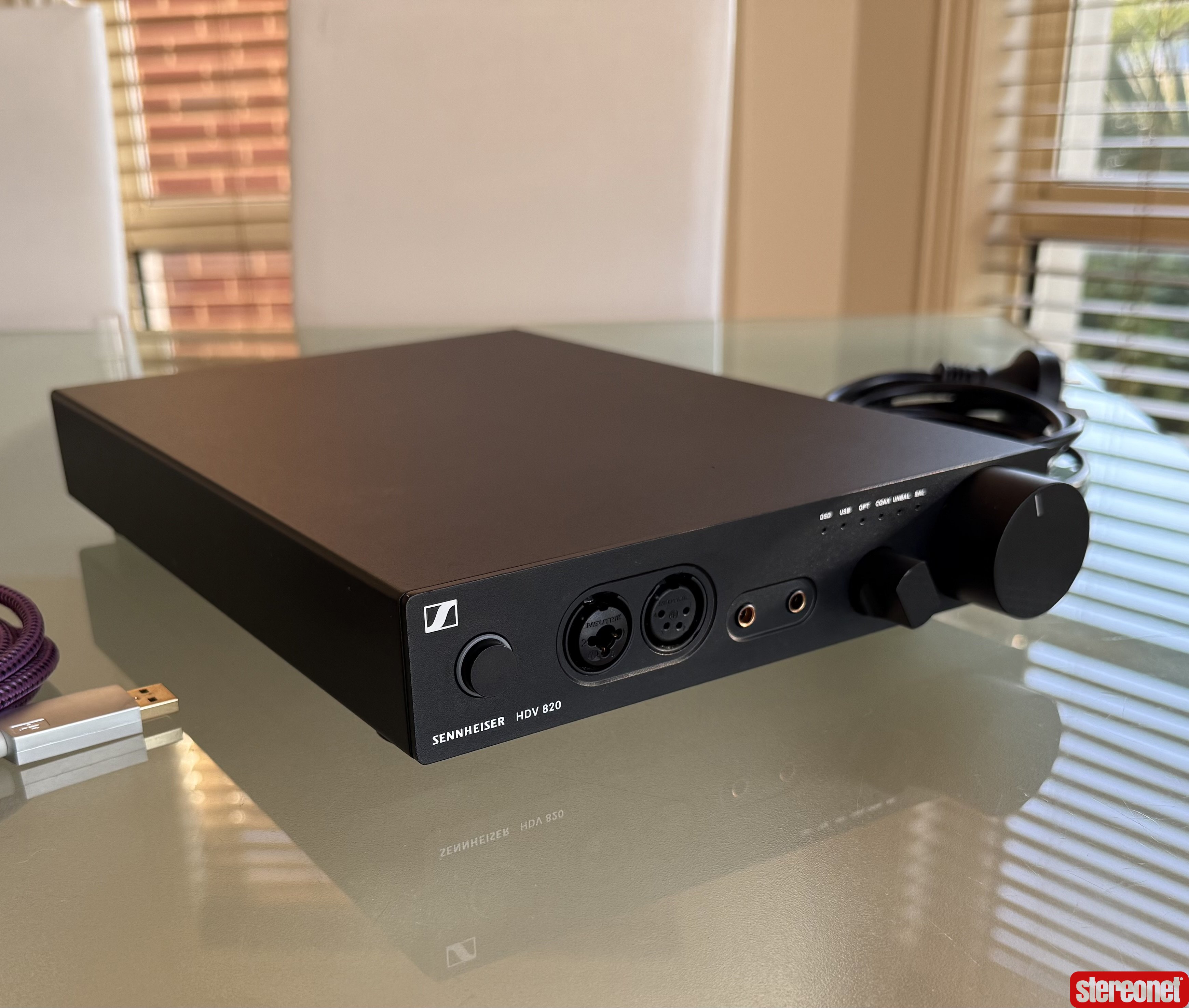 Sennheiser HDV 820 Headphone Amplifier (with DAC)