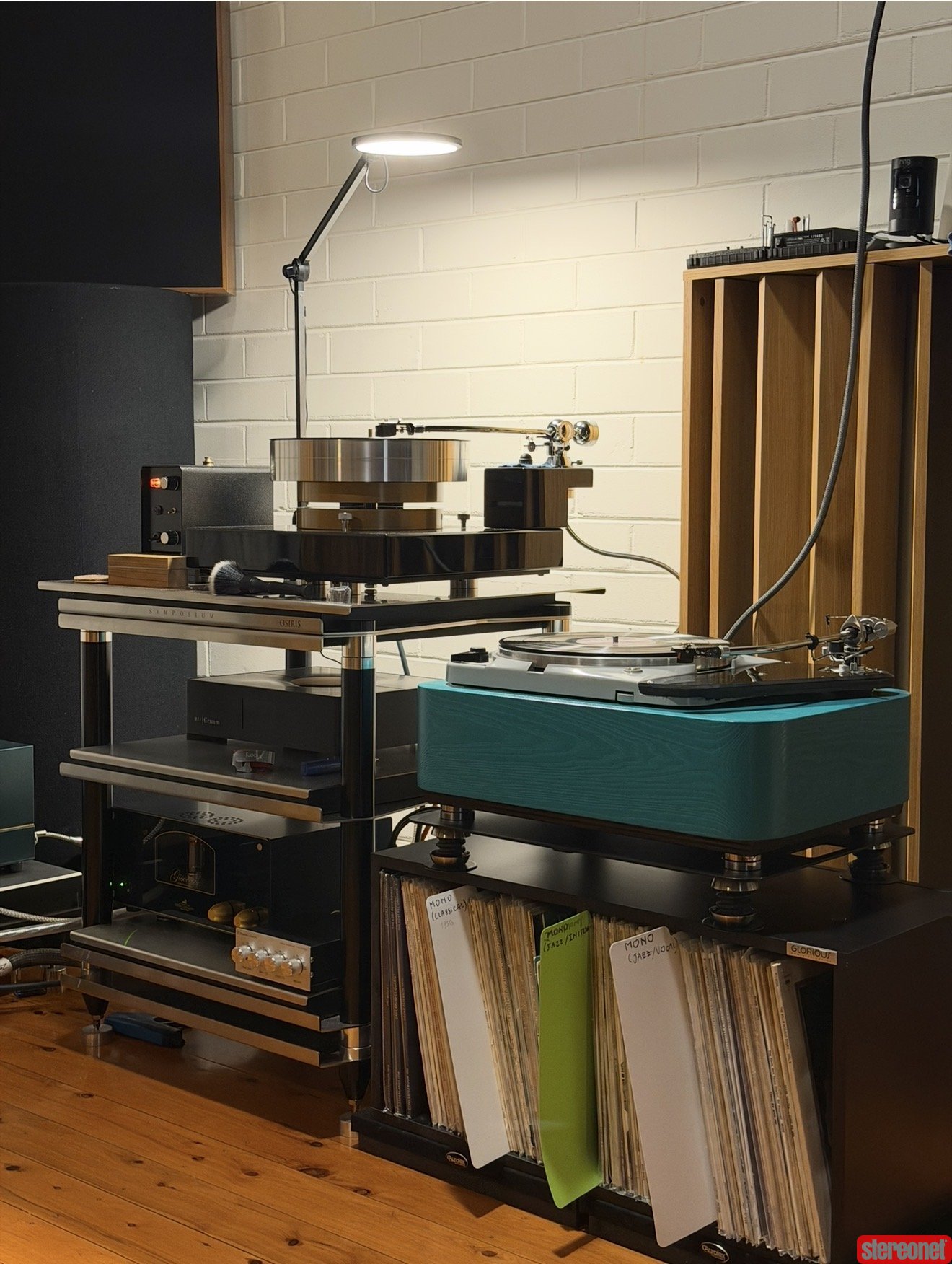 Thorens TD124 mkii and SME-3012R tonearm Turntable