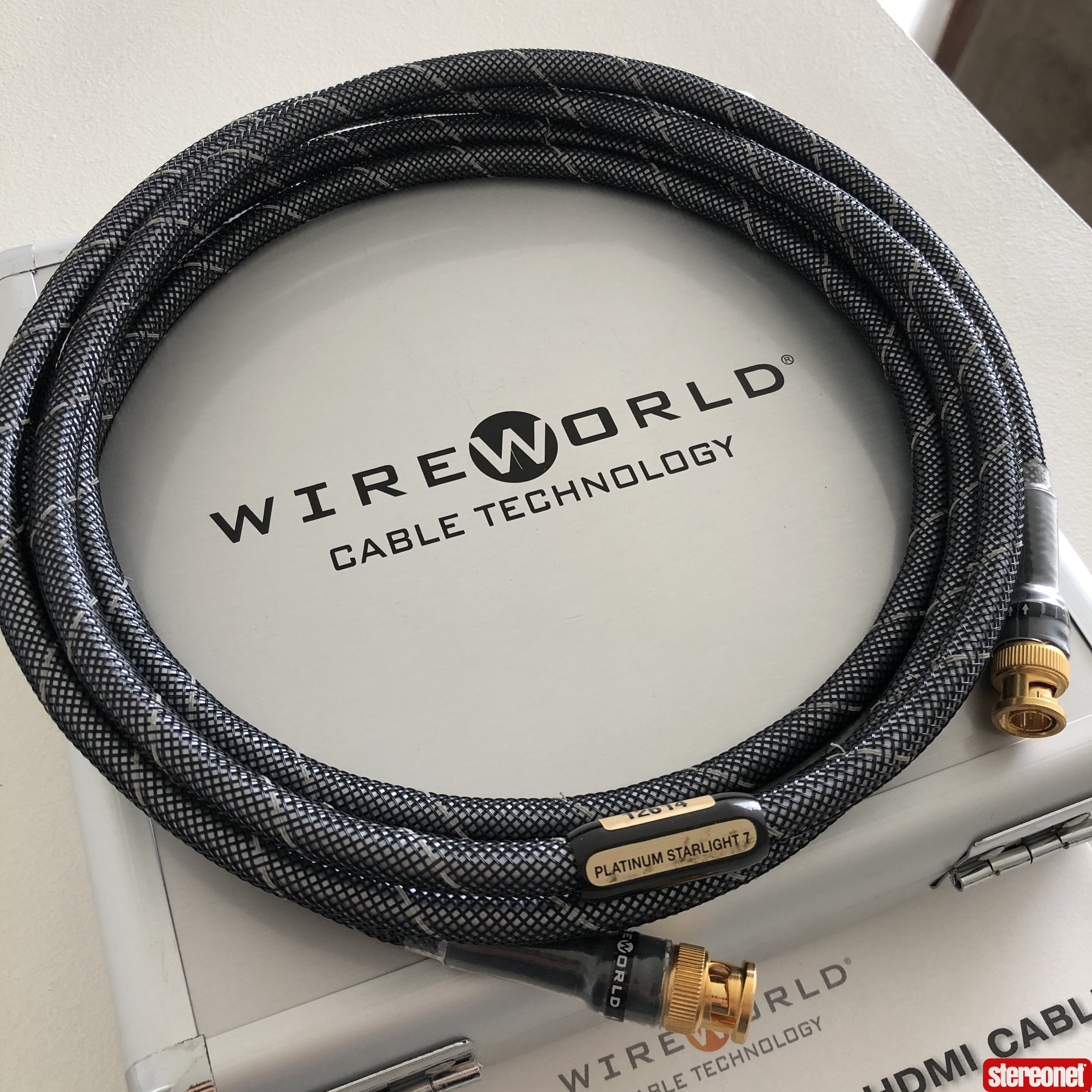 Wireworld Platinum Starlight 7 3m Digital Coaxial BNC Coaxial Cable