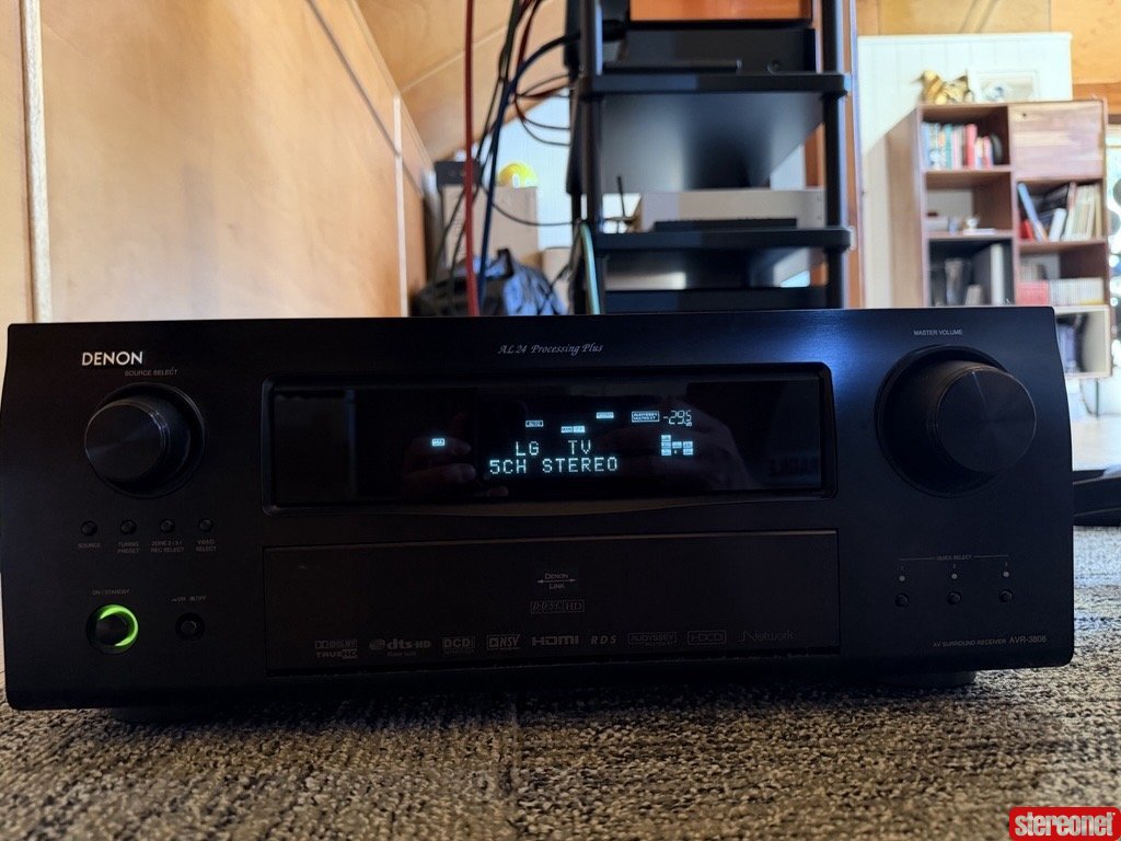 Denon AVR-3808 AV Receiver