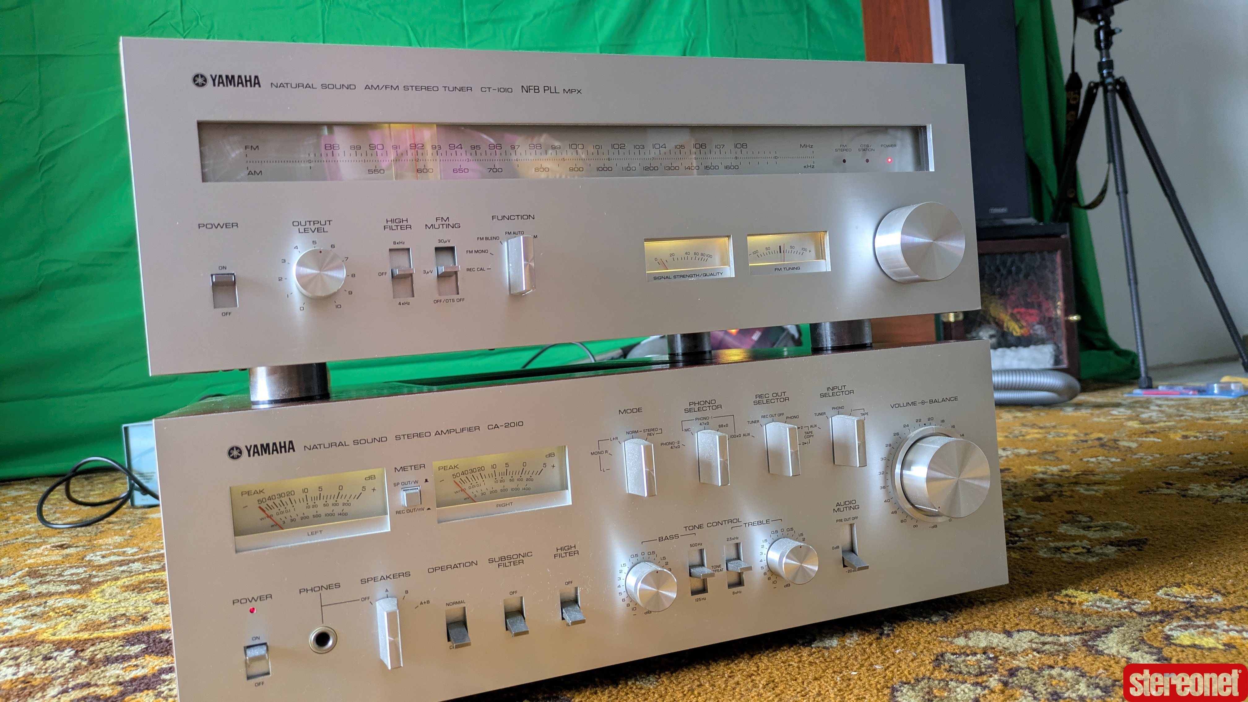 Yamaha CA2010 + CT1010 Integrated Amplifier (Solid State)