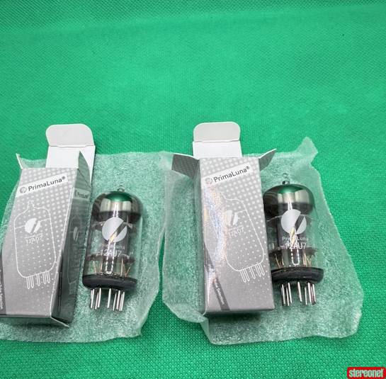 PrimaLuna 12AU7 Silver Label - pair Valves/Tubes