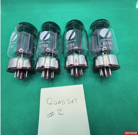 PrimaLuna KT88 Silver Series Valves/Tubes