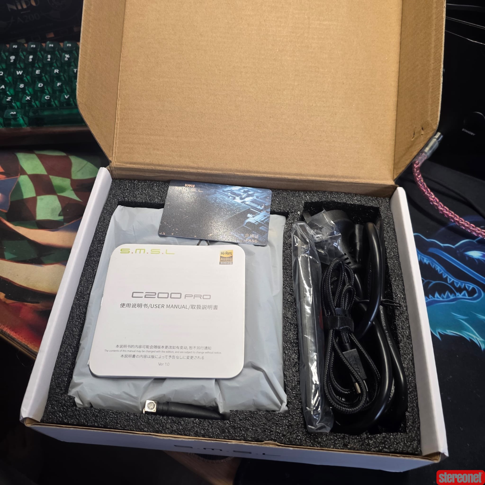 SMSL C200 Headphone Amplifier (with DAC)