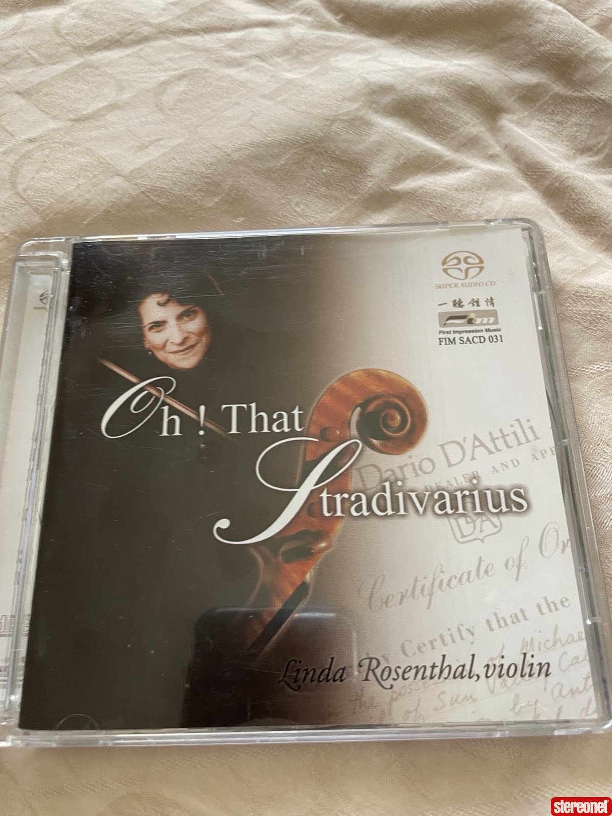 Oh! That Stradivarius - Linda Rosenthal (SACD) SACD
