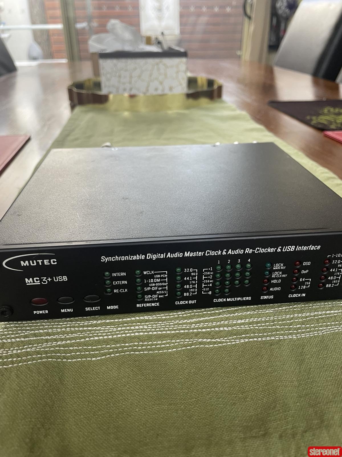 Mutec MC-3+ Smart Clock USB Digital to Digital Converter (DDC)