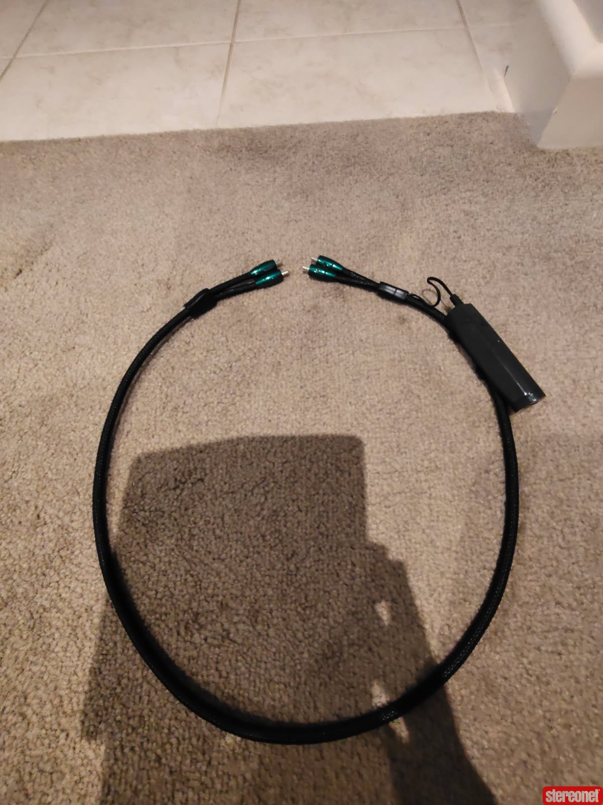 AudioQuest 1m length Yosemite Interconnect Cables (RCA)