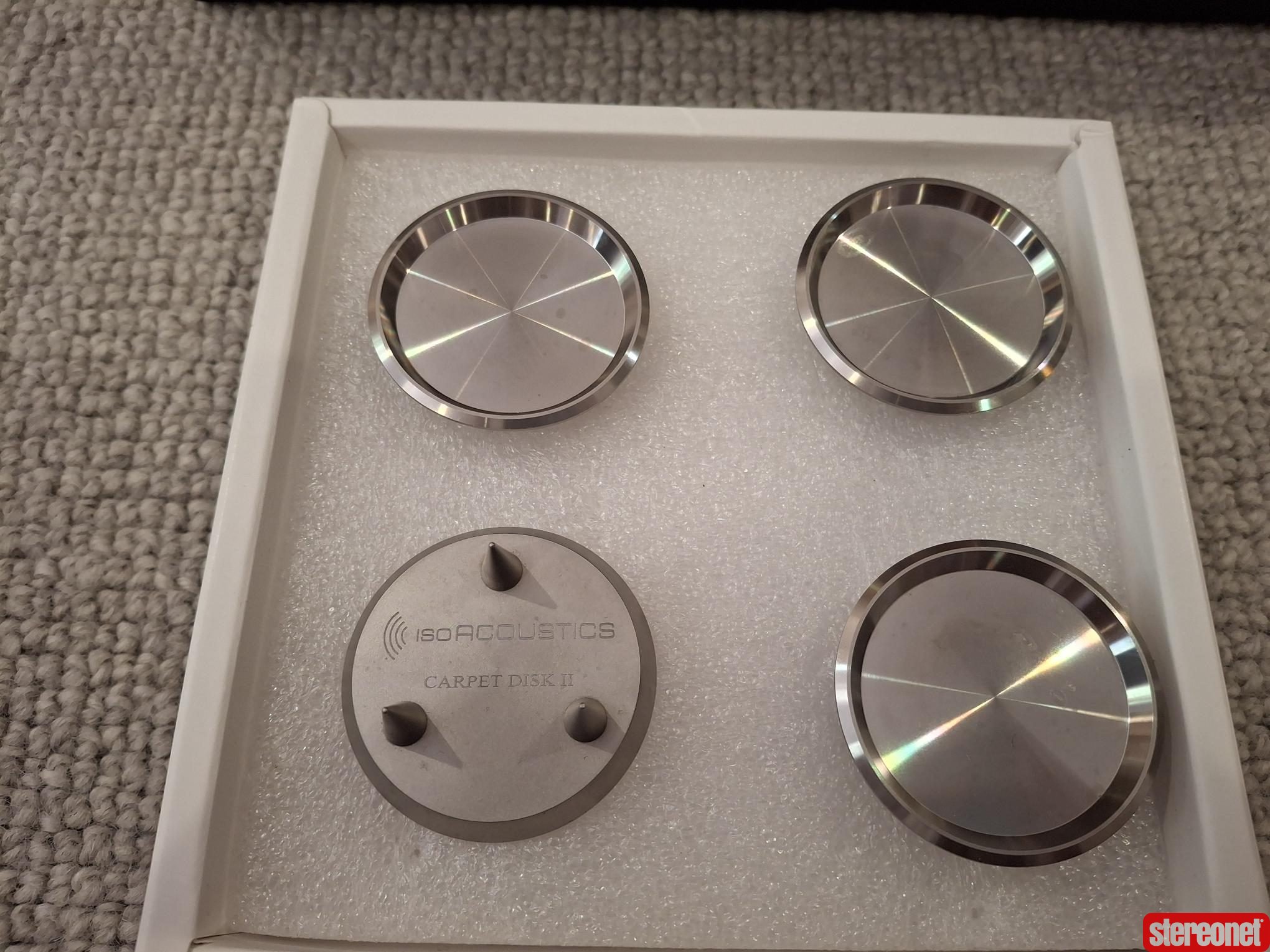IsoAcoustics GAIA II CARPET DISCS Isolation Devices