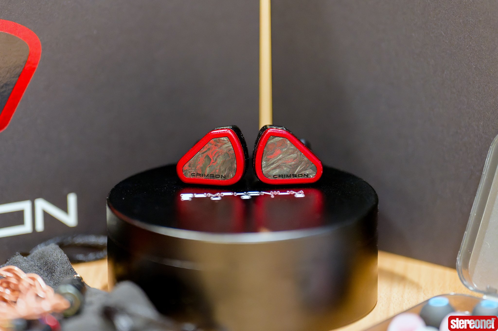 Symphonium Crimson Headphones - In Ear Monitors