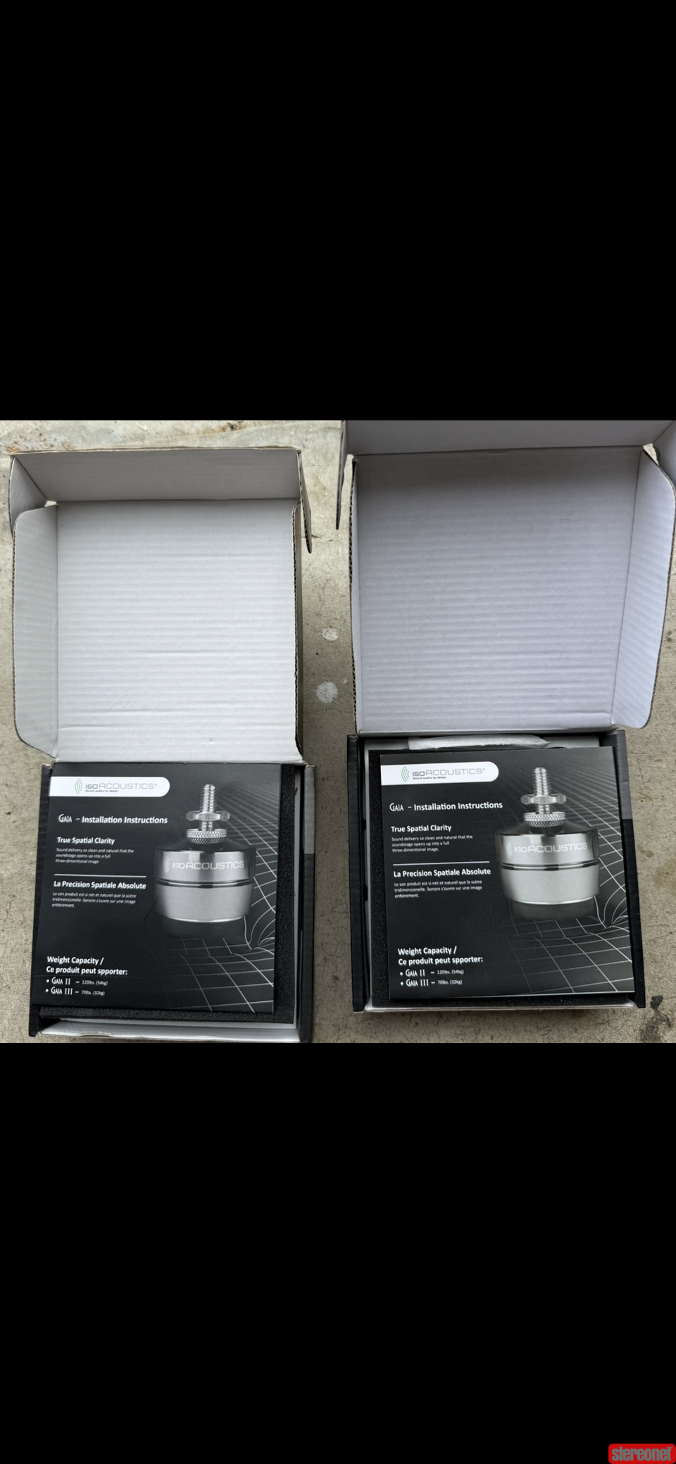 IsoAcoustics Gaia III Isolation Footers