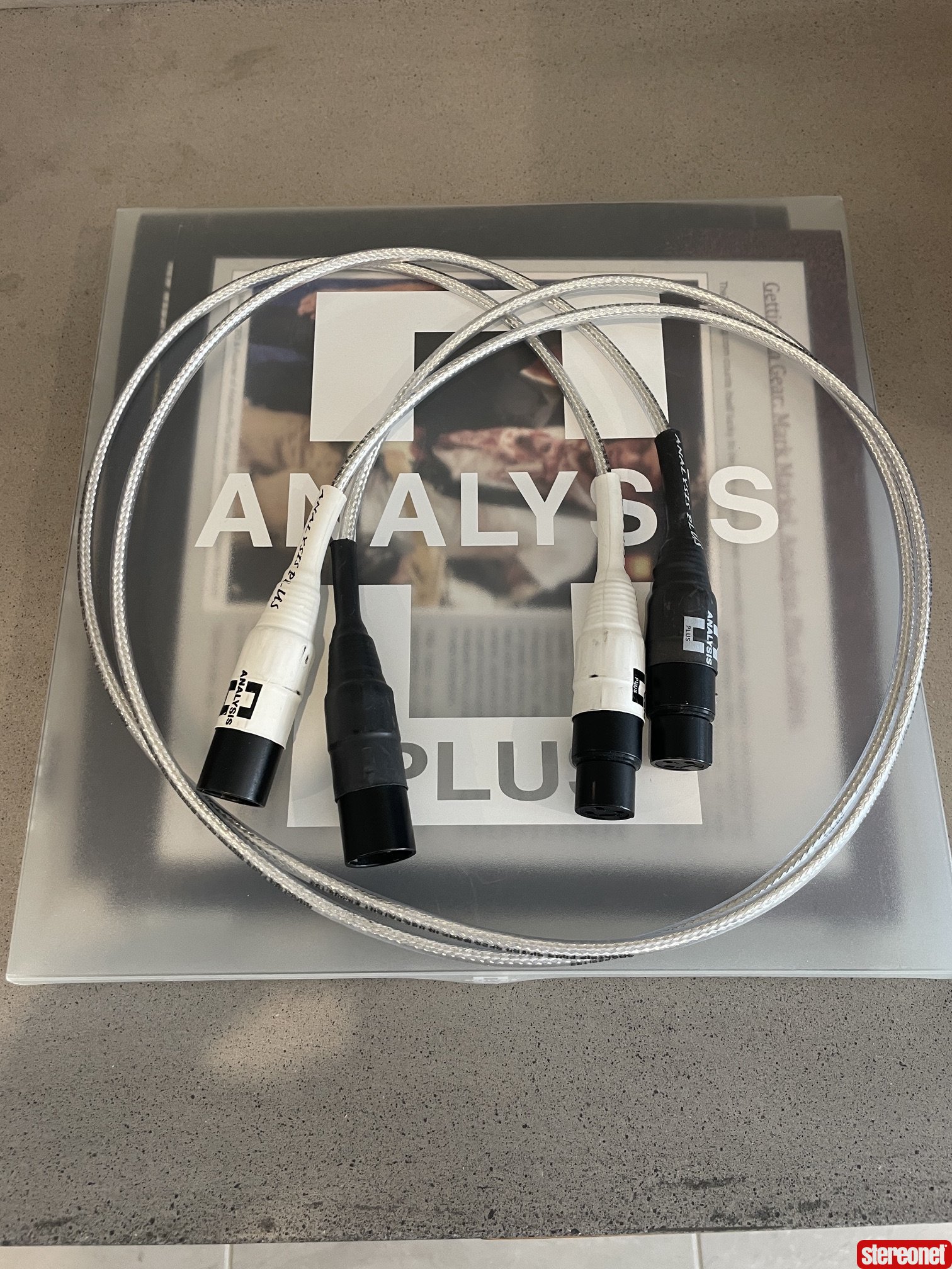 Analysis Plus Silver Apex XLR Plugs