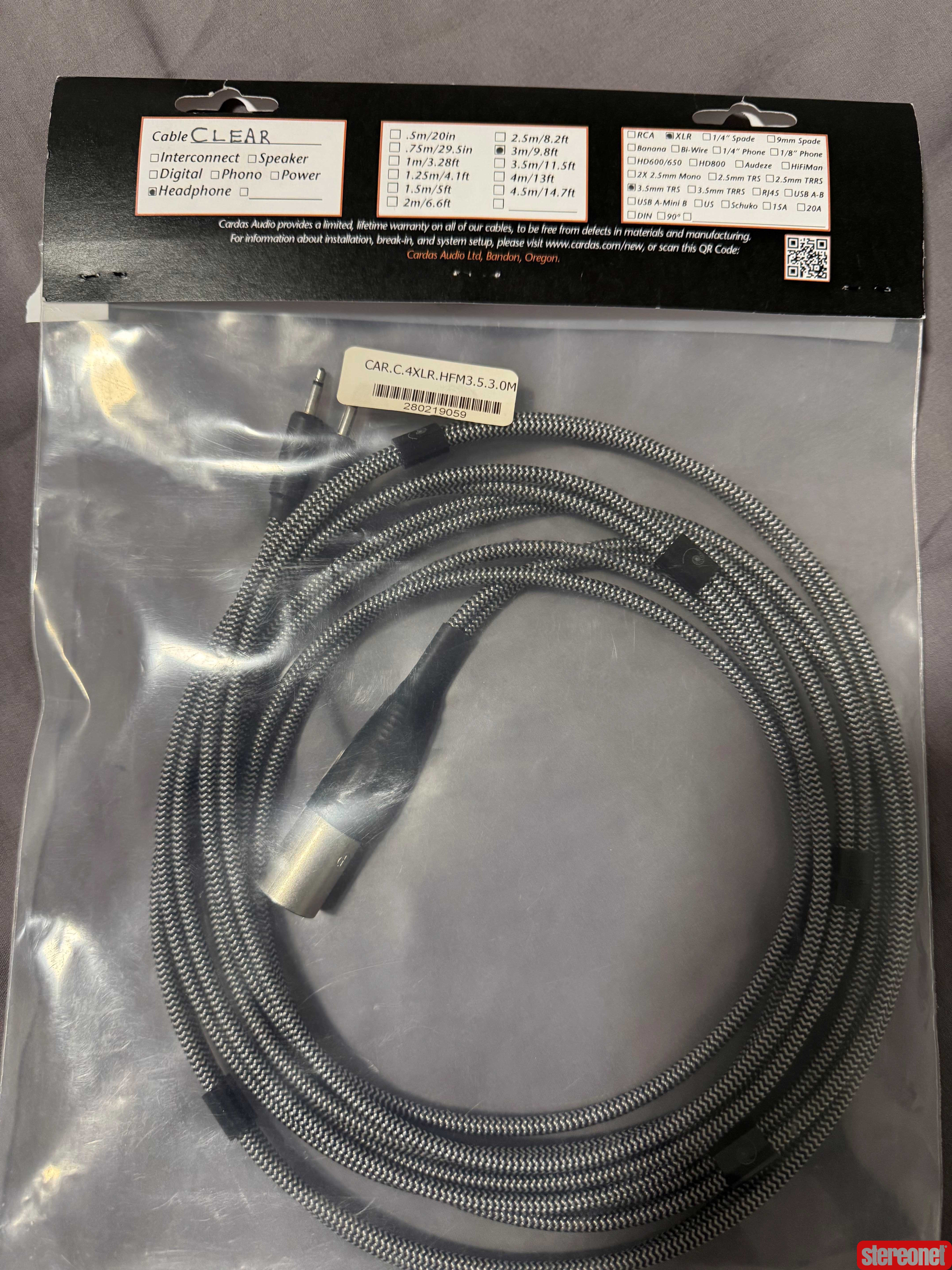 Cardas Audio Clear Headphone Cable