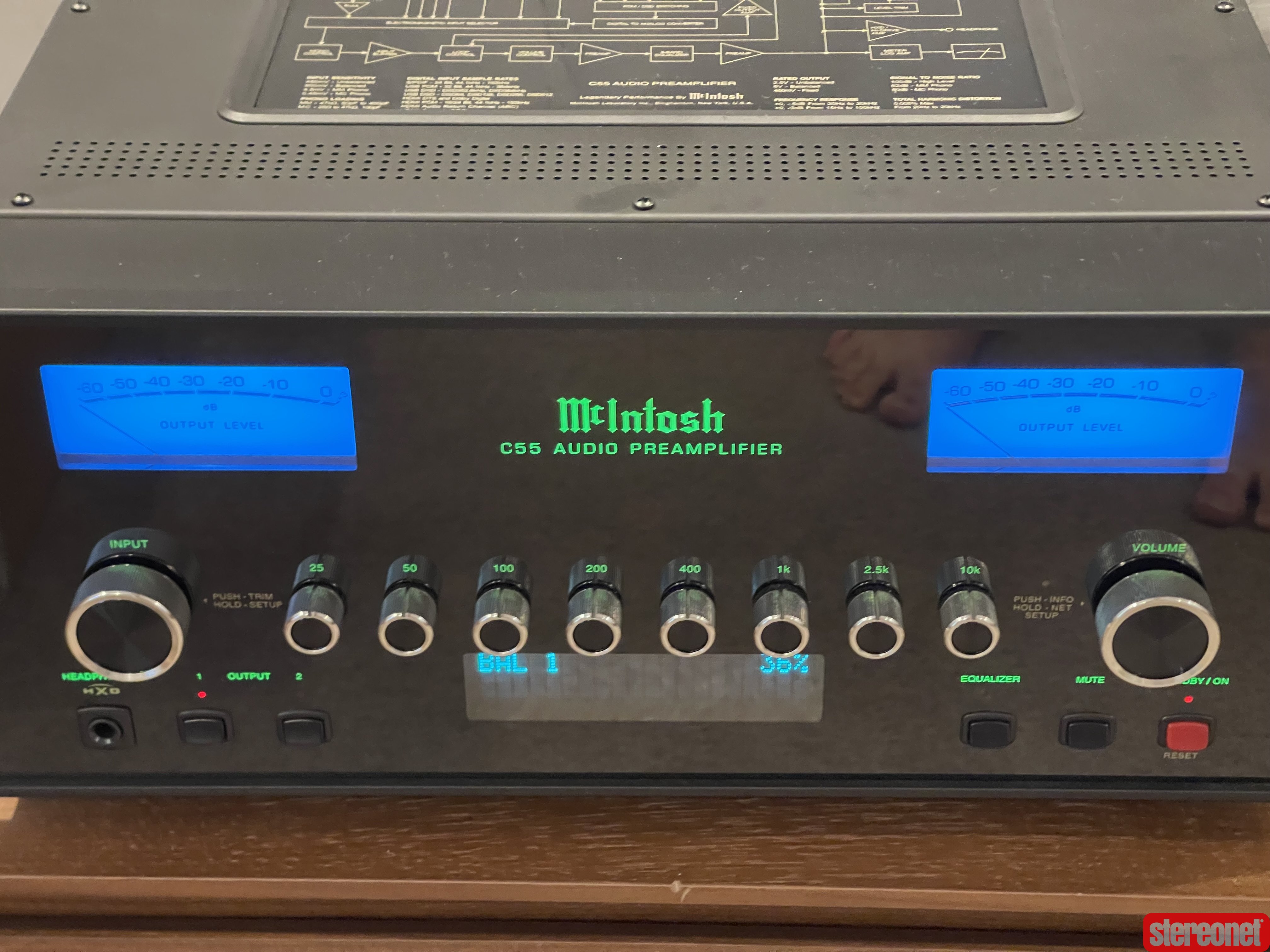 McIntosh C55 Pre Amplifier