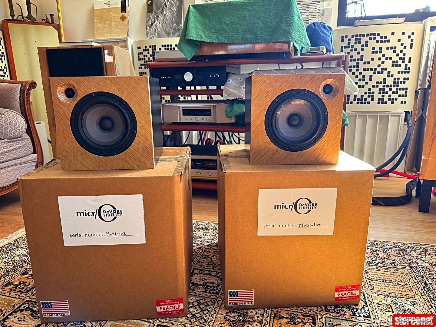 DeVore Fidelity Micr/O Bookshelf Loudspeakers