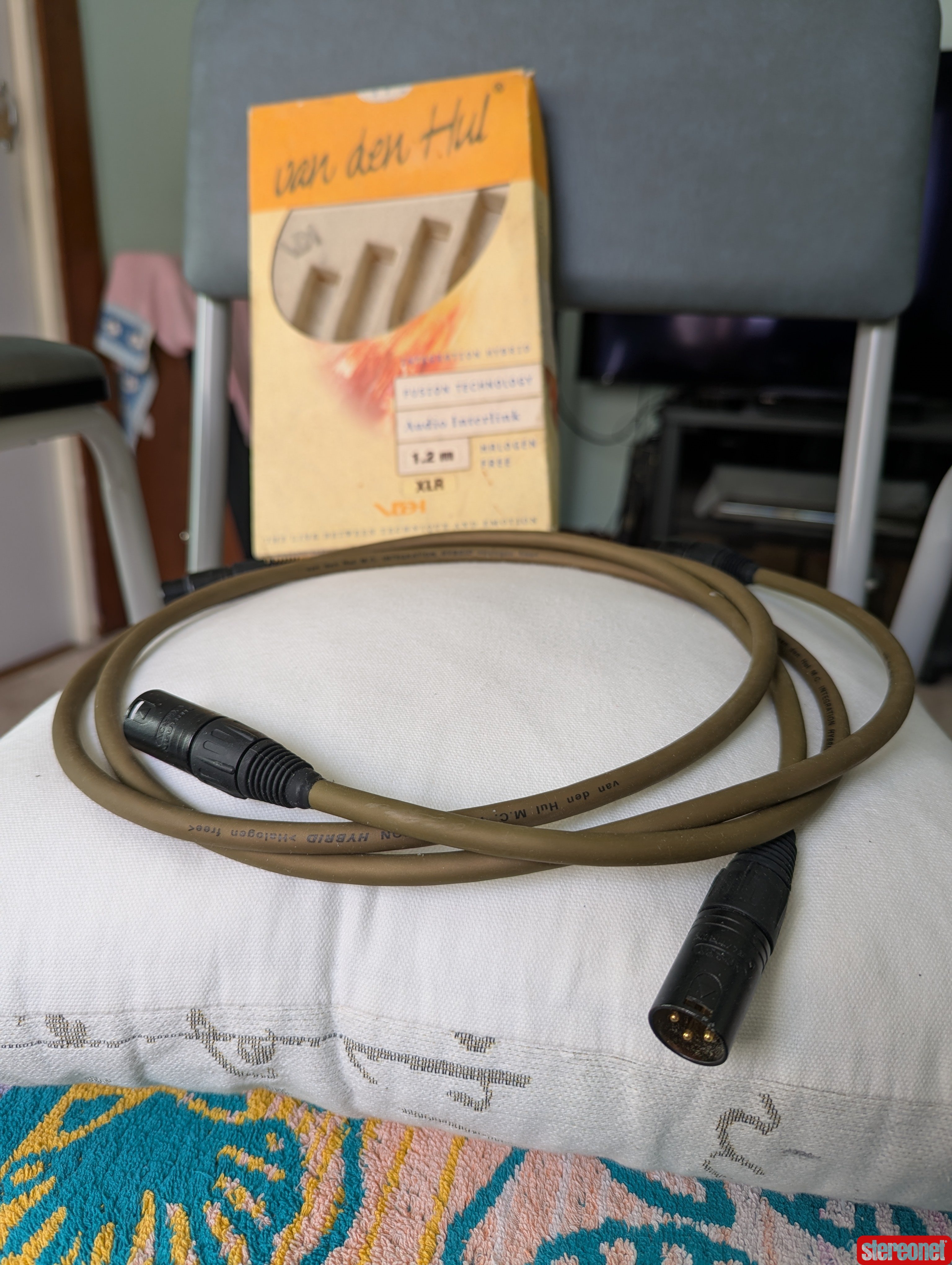 Van Den Hul XLR Integration Hybrid Interconnect Cable 1.2m Interconnect Cables (XLR)