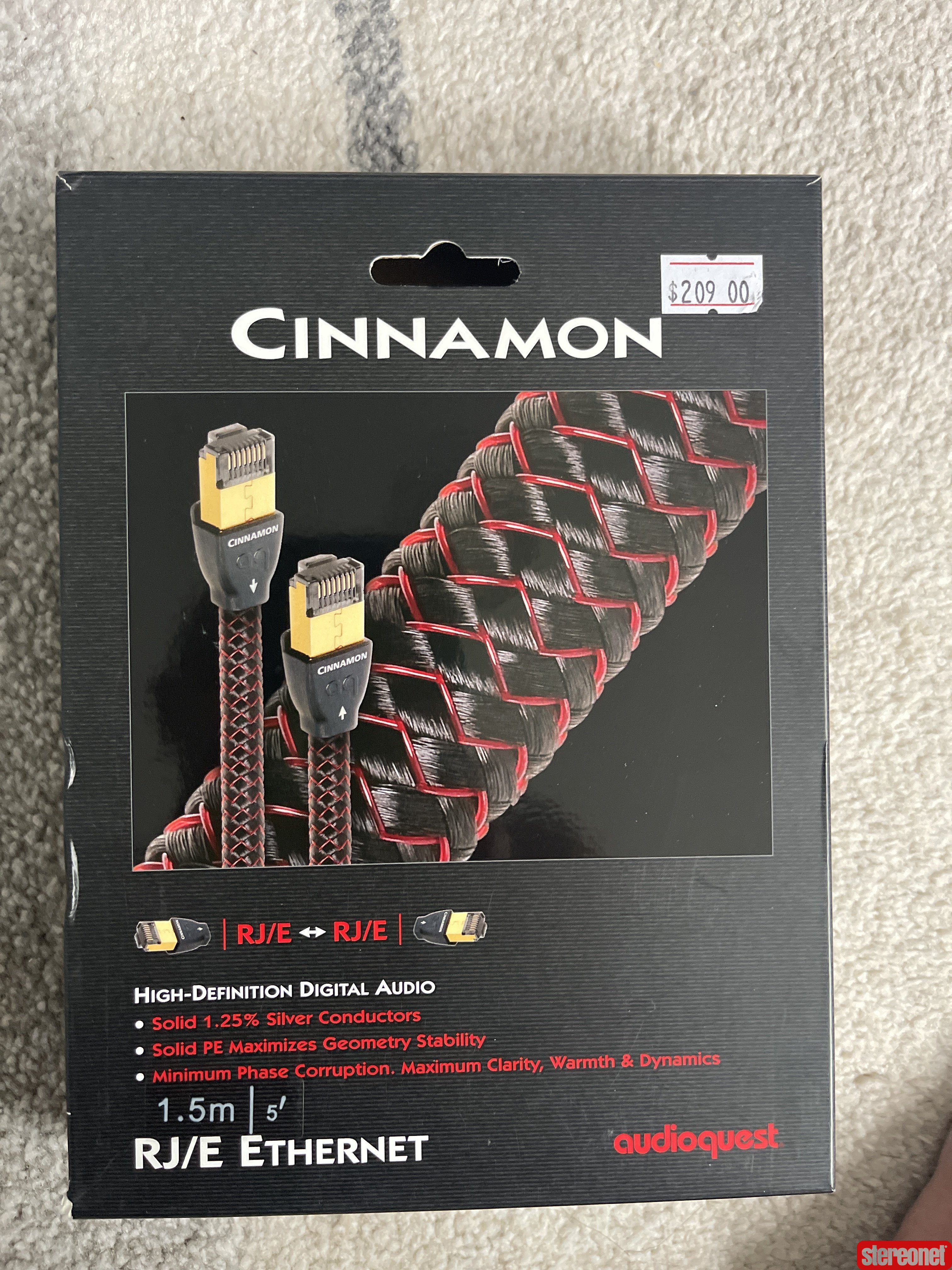 AudioQuest Cinnamon Ethernet Cable